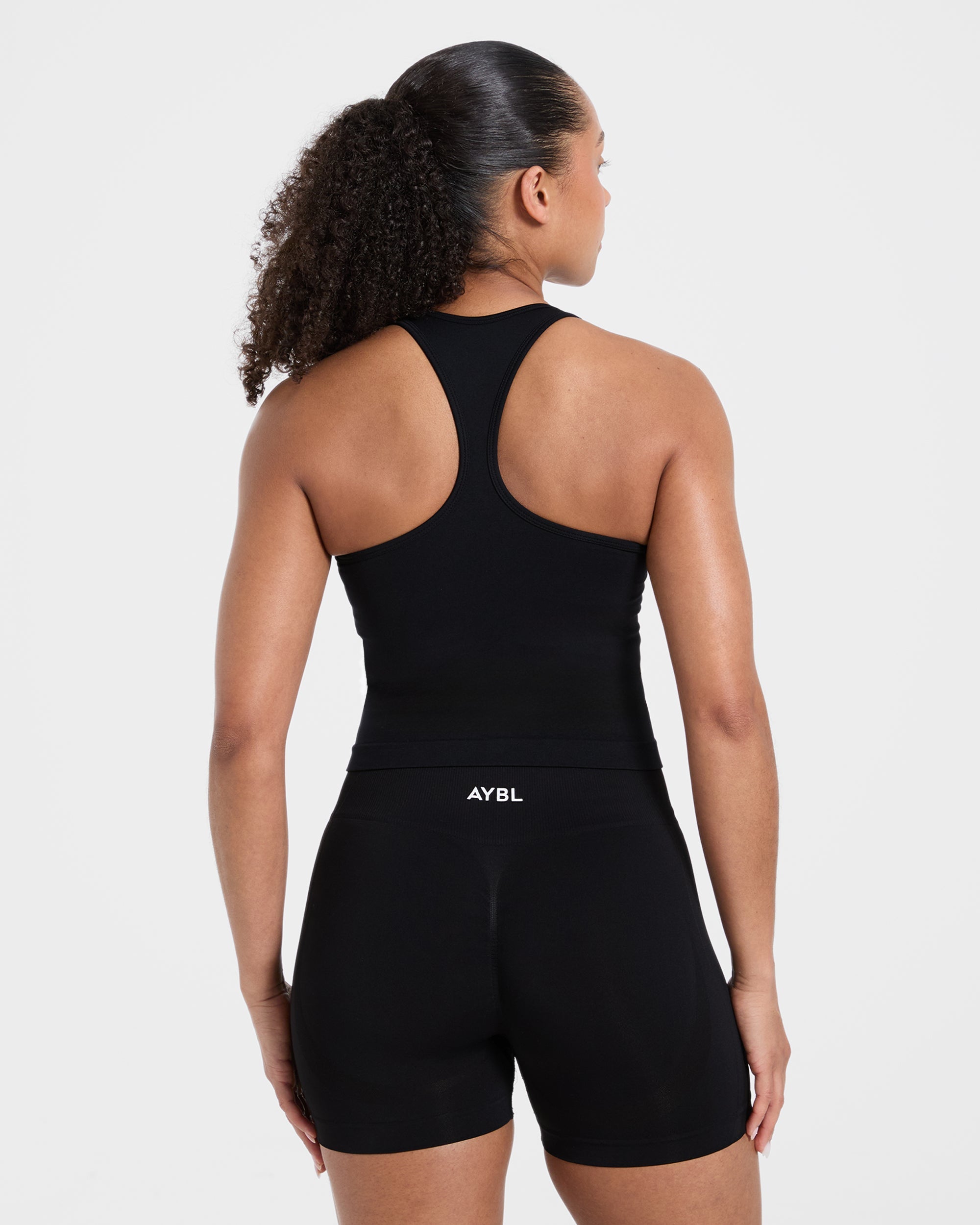 Empower Seamless Tank Top - Black