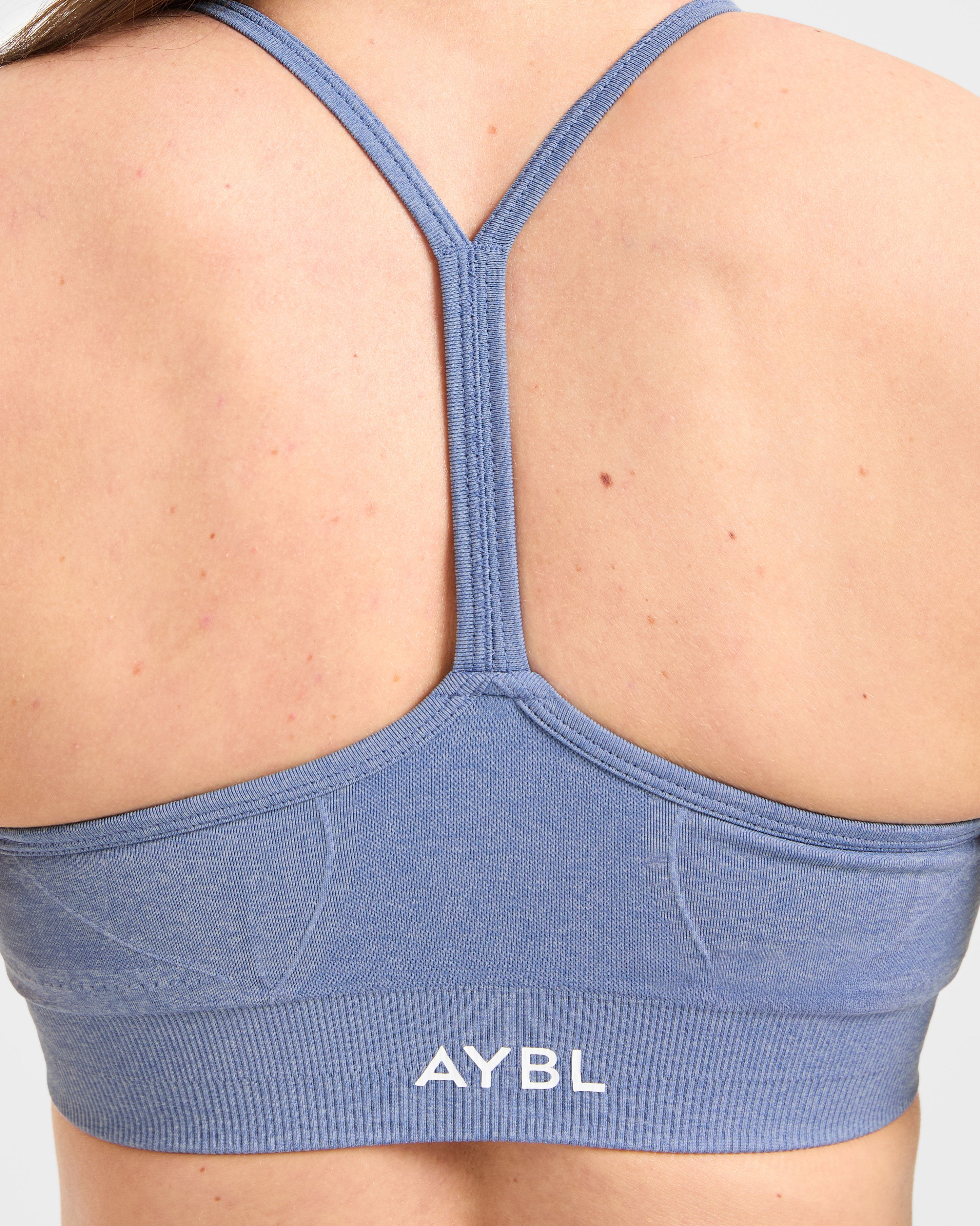 Empower Seamless Sports Bra - Blue Marl