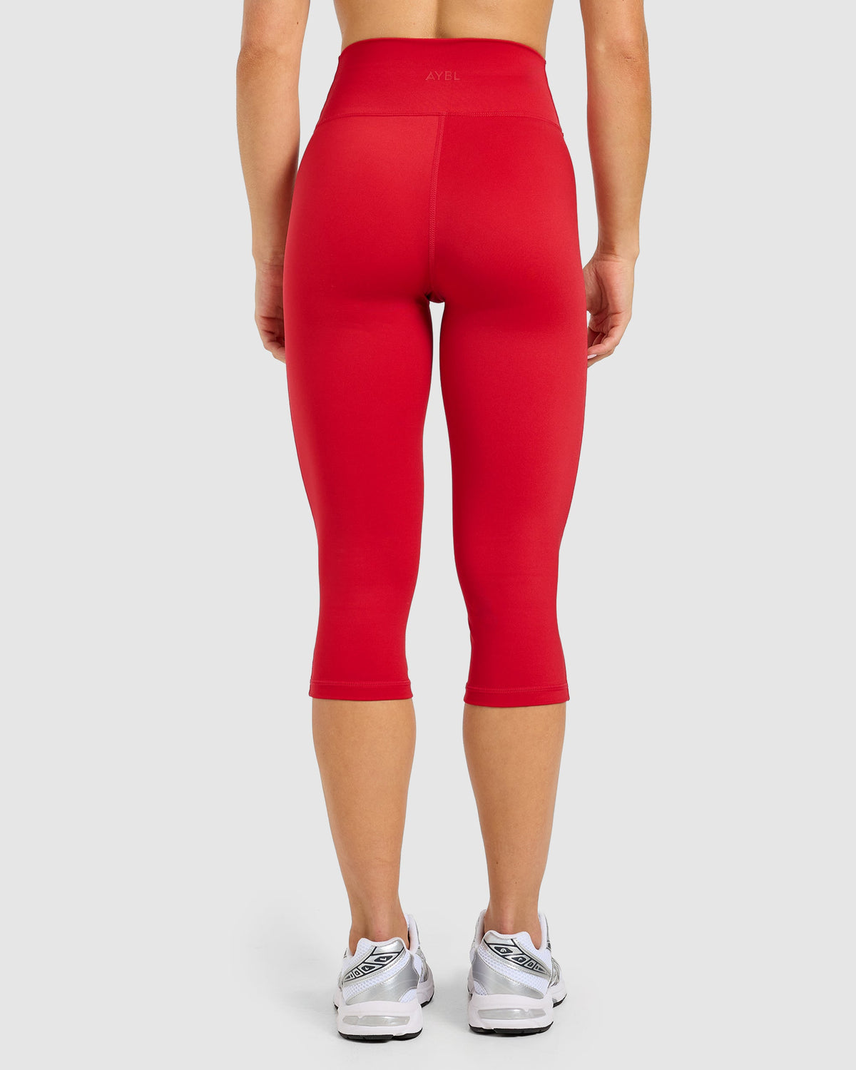 Sculpt Wrap Capris - Red