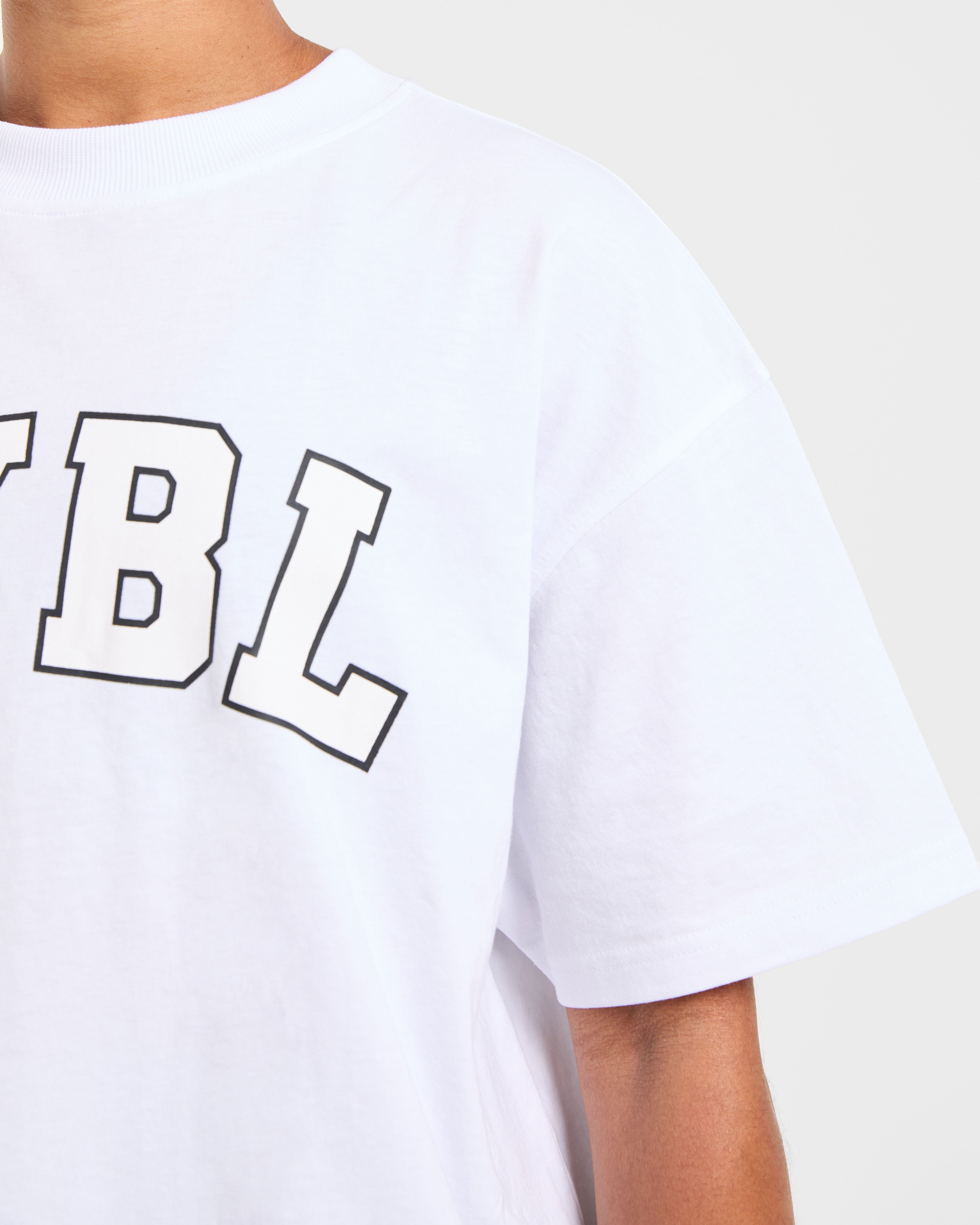Varsity 2.0 Oversized T Shirt - White