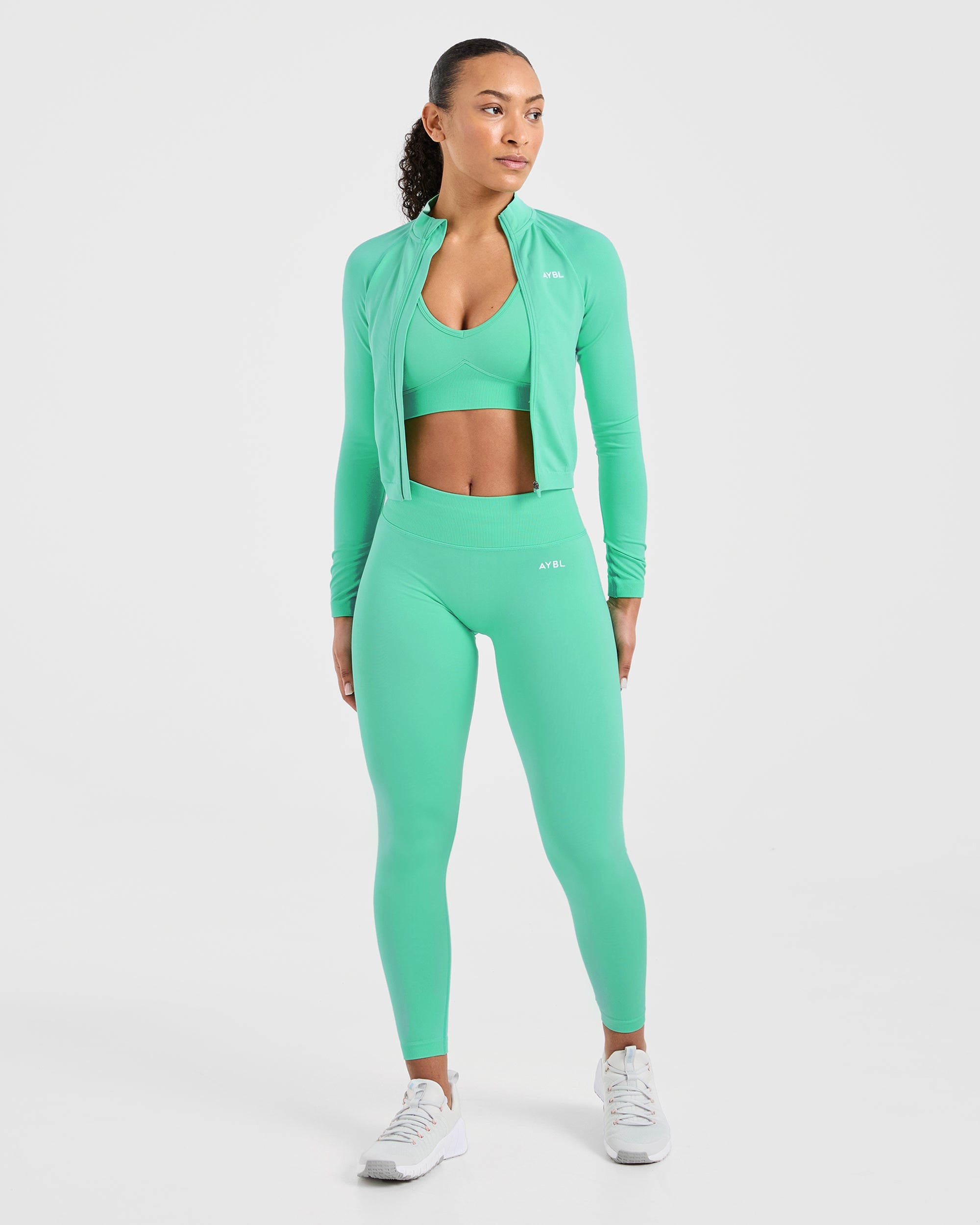 Adapt Seamless Jacket - Spring Mint