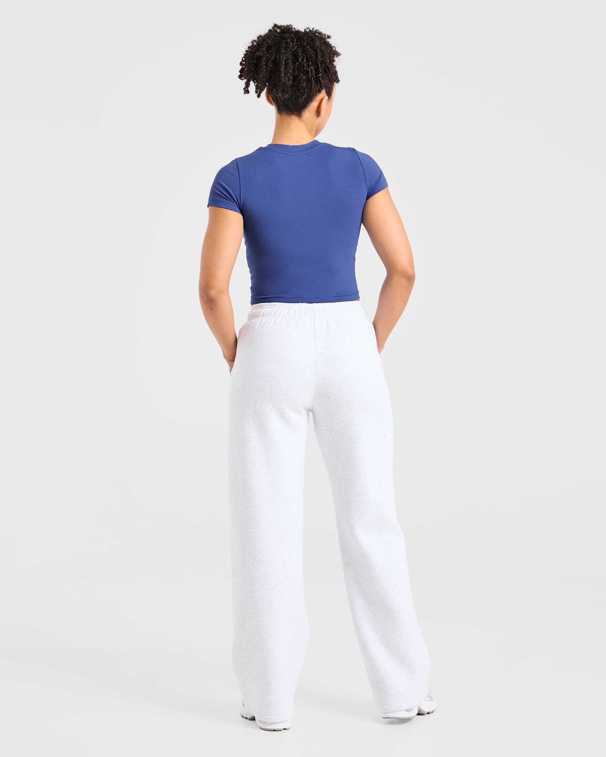 Image 4 from Sports Club Varsity Baby Tee - Cobalt