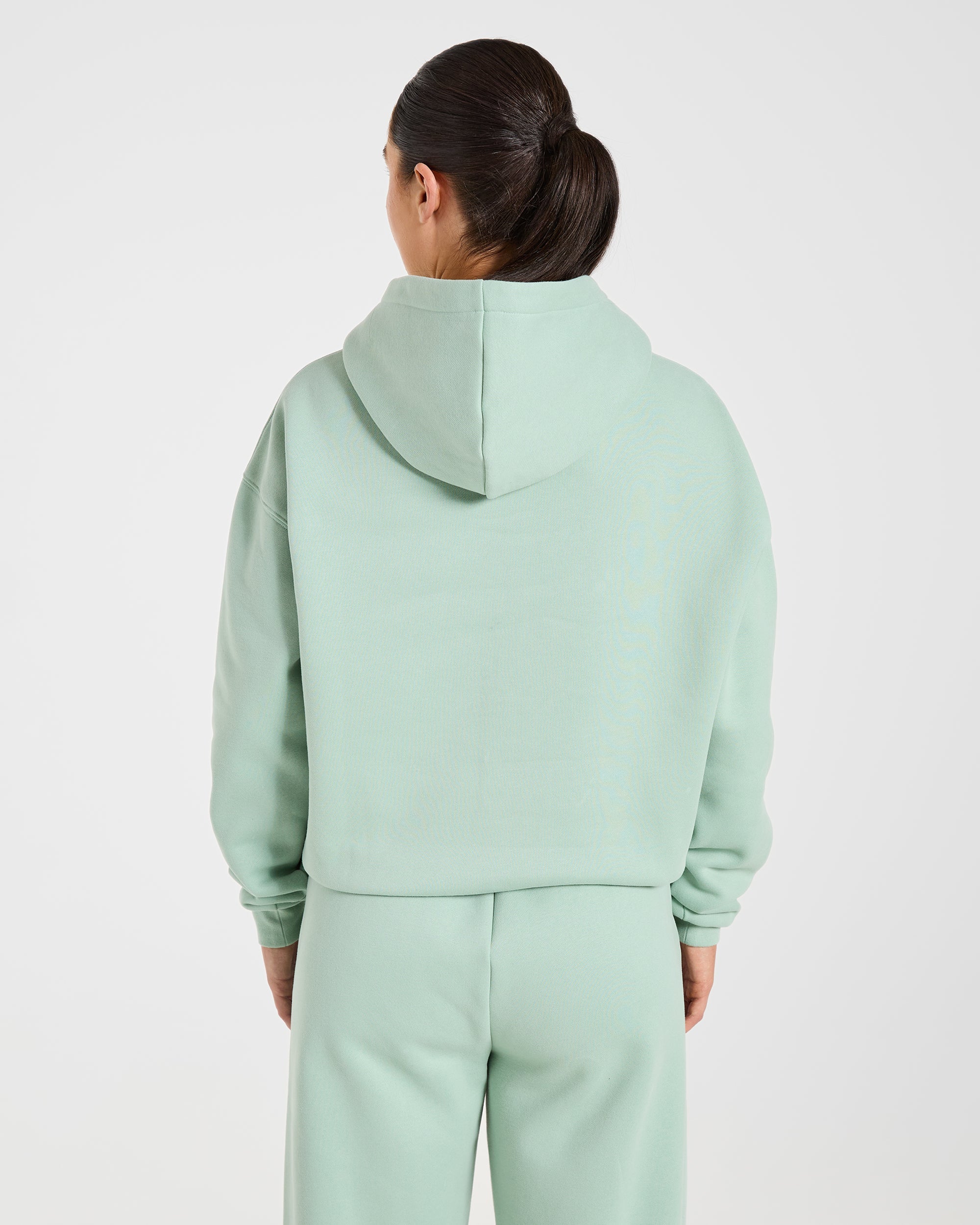 Varsity 2.0 Oversized Hoodie - Sage Green