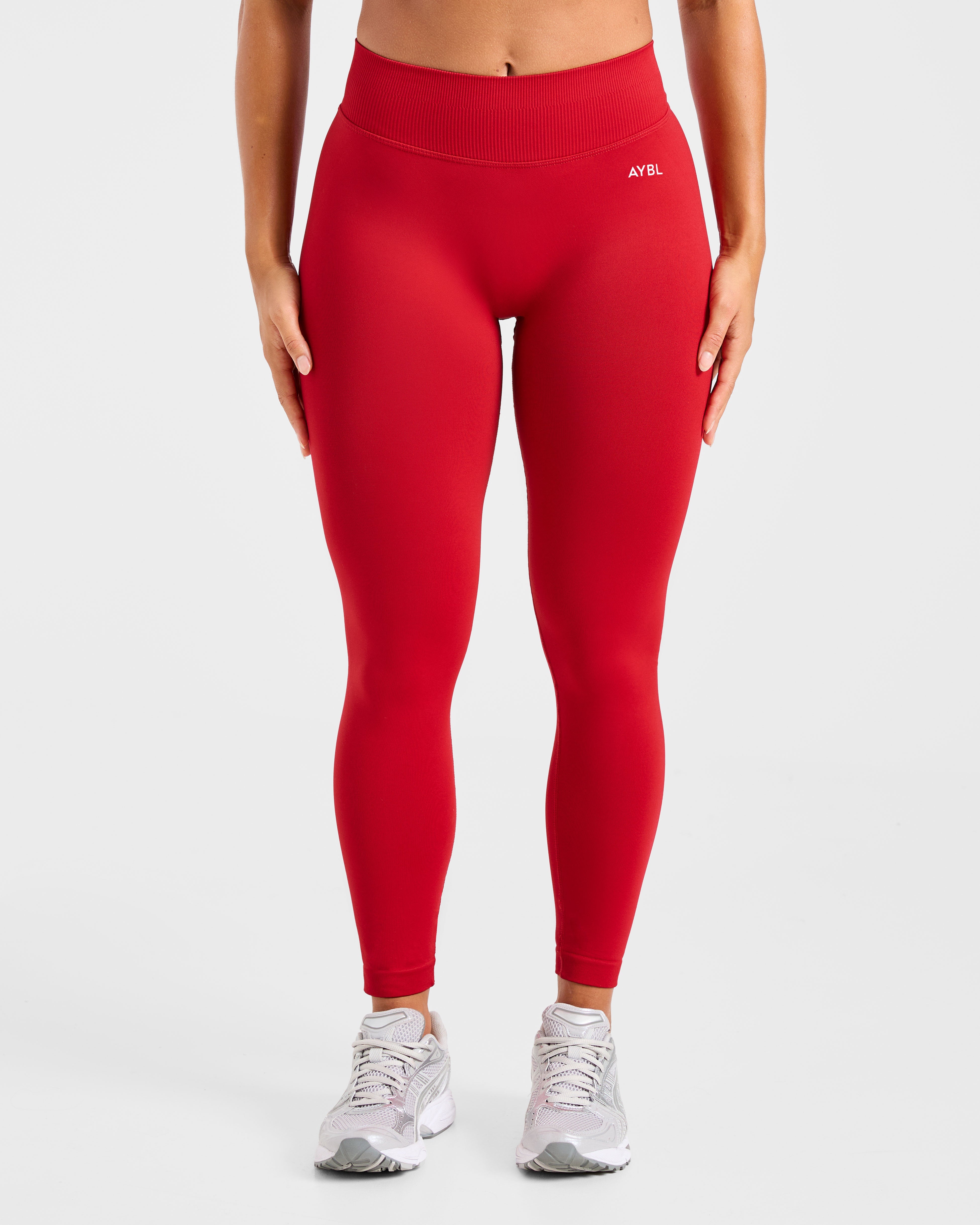 Enhance Seamless Leggings - Red