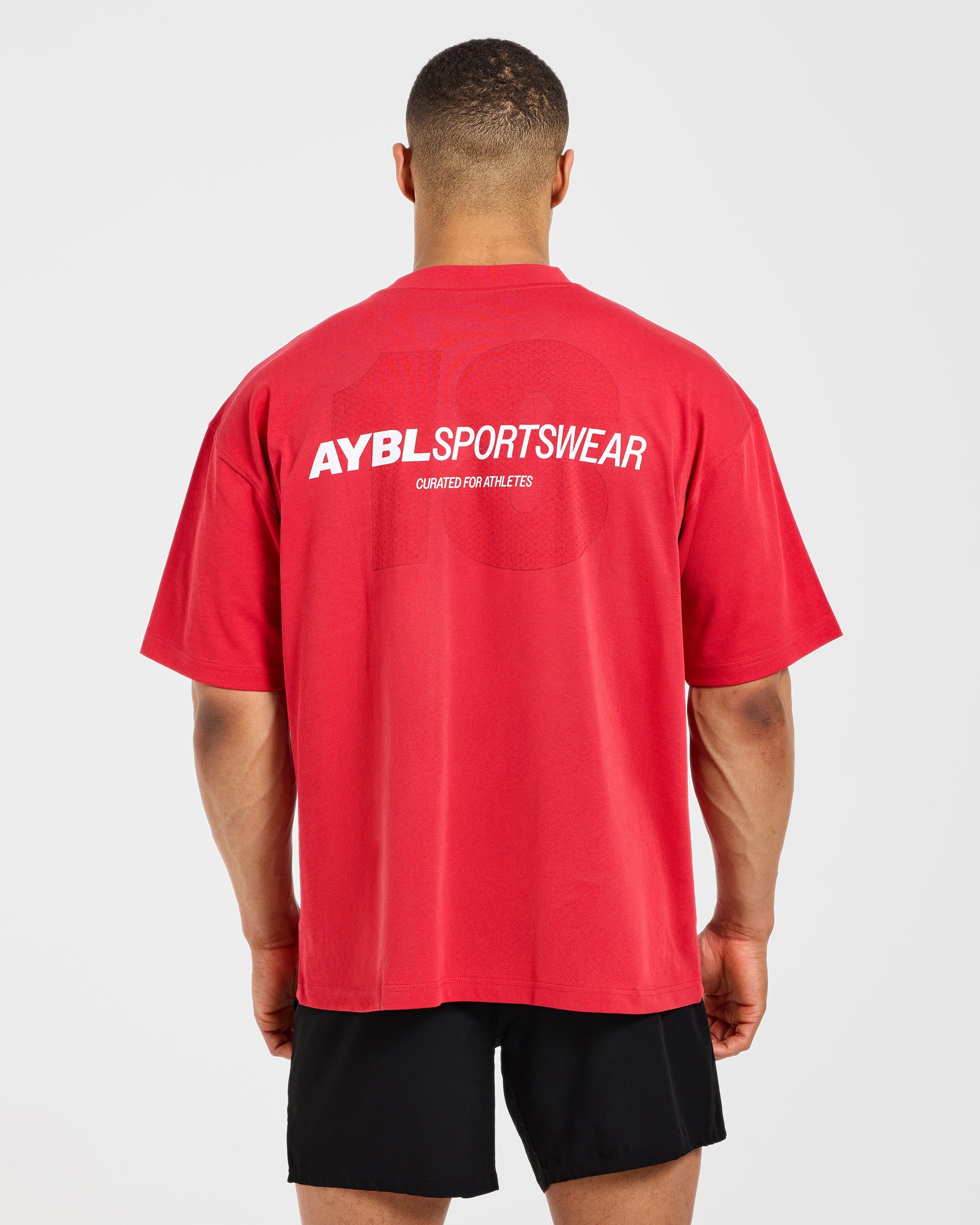 AYBL Sportswear 18 Oversized T Shirt - Red