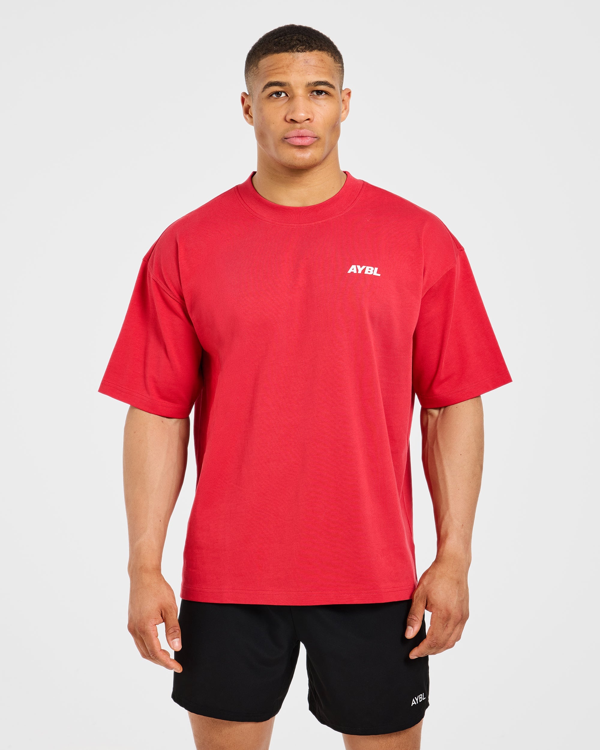 AYBL Sportswear 18 Oversized T Shirt - Red