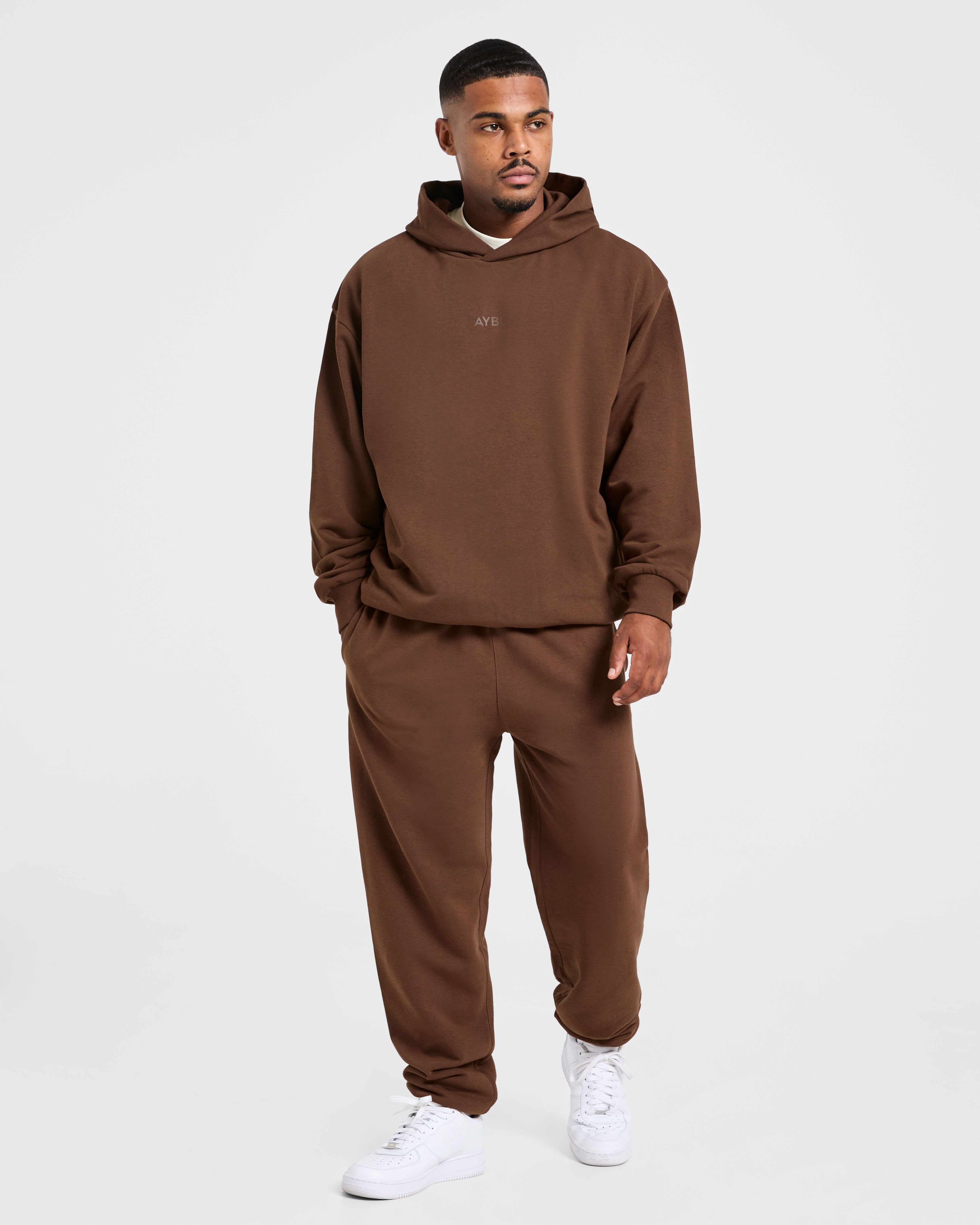 Craft Oversized Hoodie - Brown