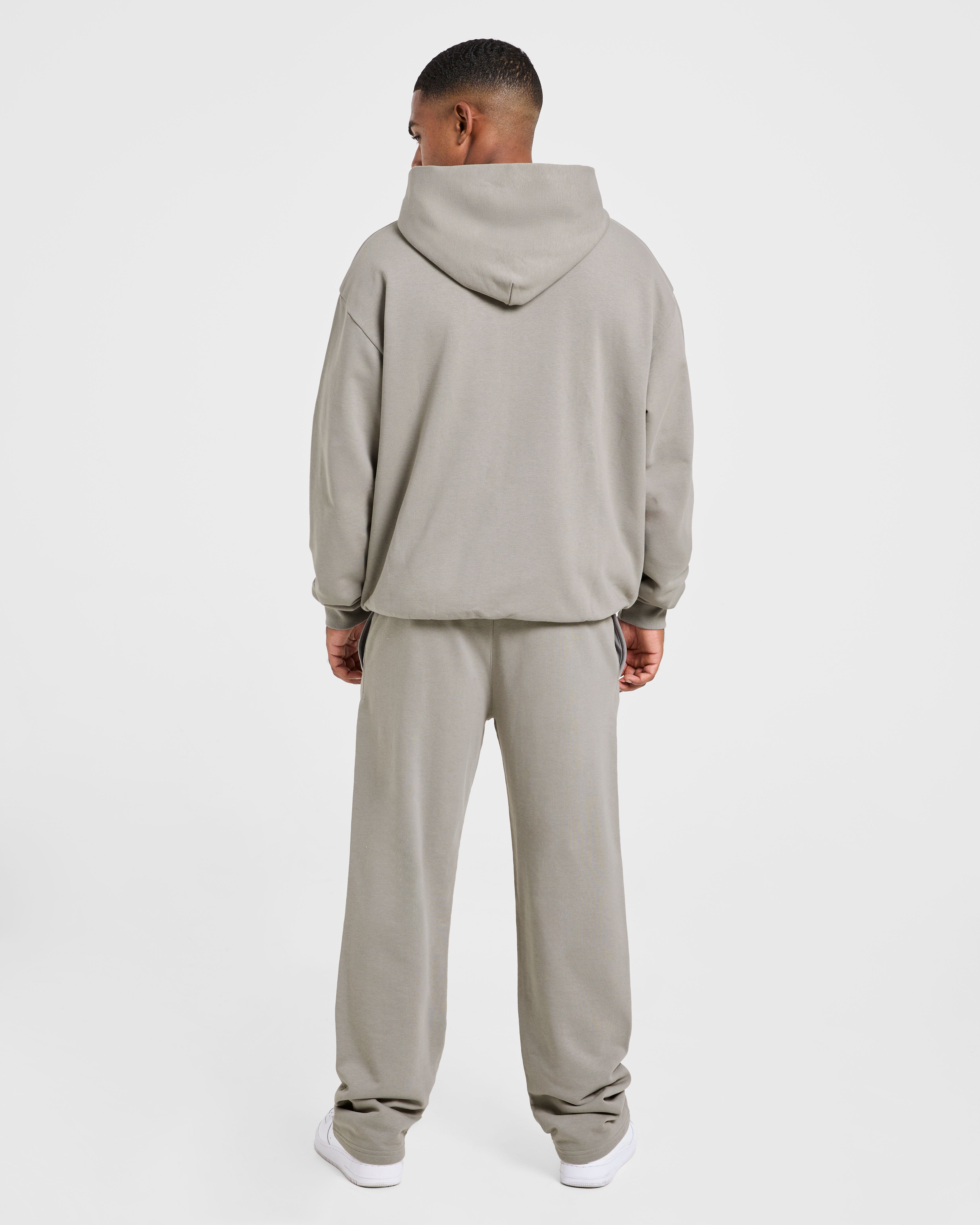 Craft Oversized Zip Up Hoodie - Misty