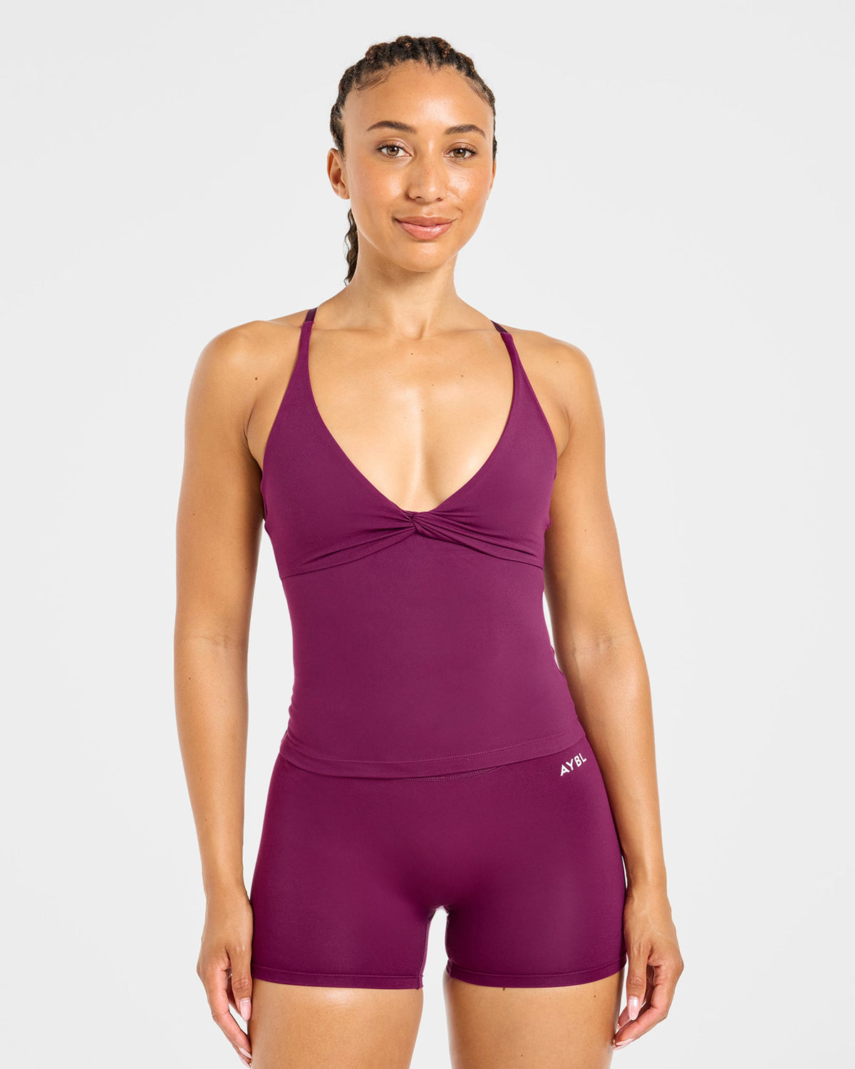 Engage Tank Top - Rich Plum
