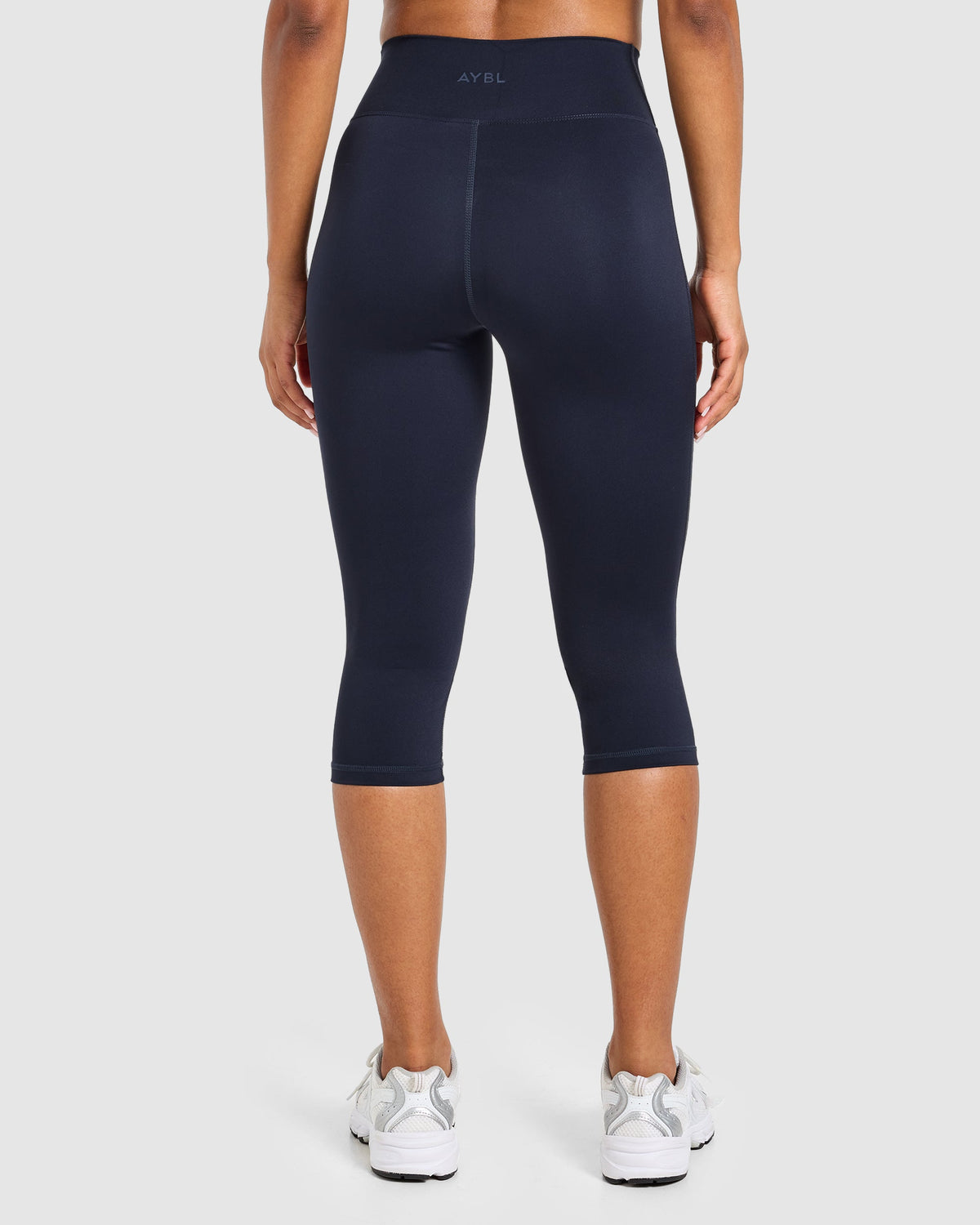 Sculpt Wrap Capris - Navy