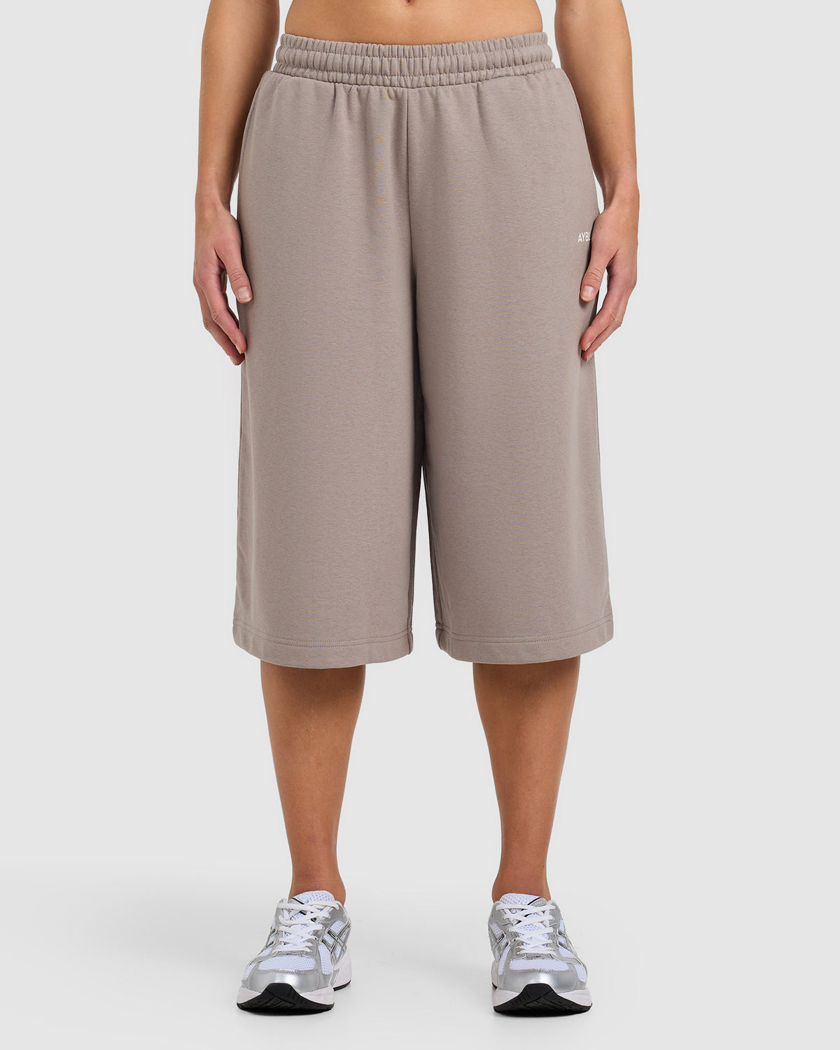 Oversized Jorts - Mocha