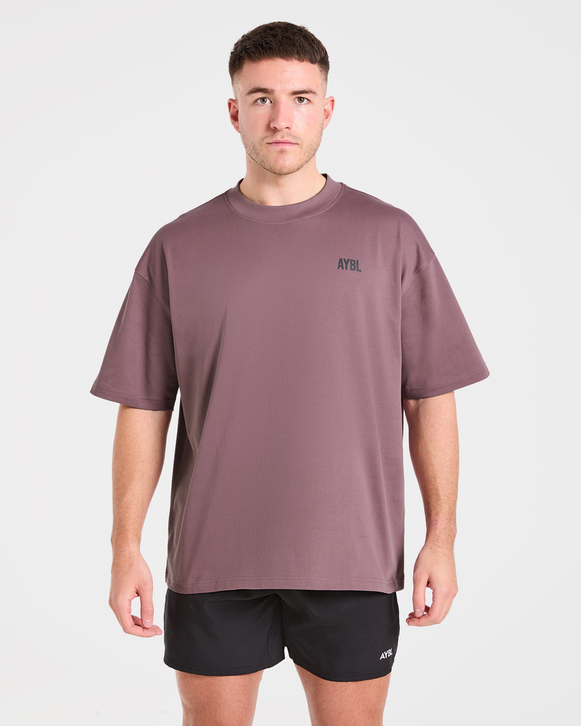 AYBL Iron Club Oversized T Shirt - Flint Purple