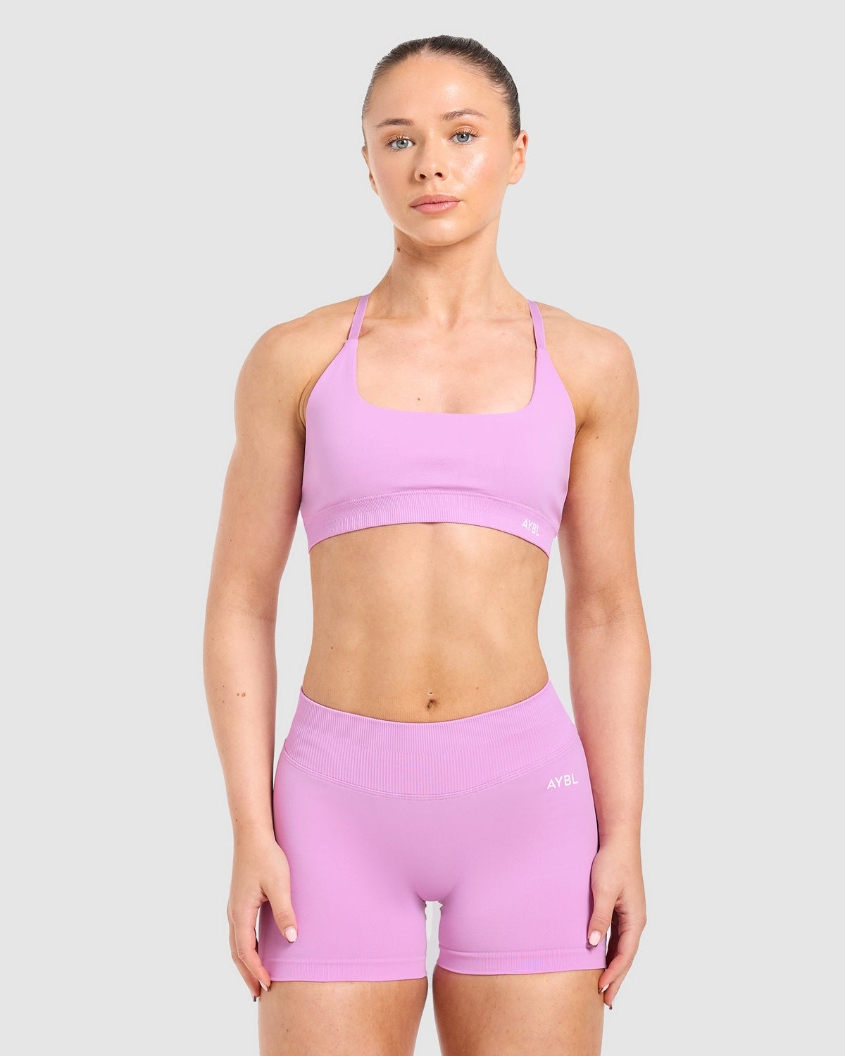 Enhance Seamless Sports Bra - Deep Lilac