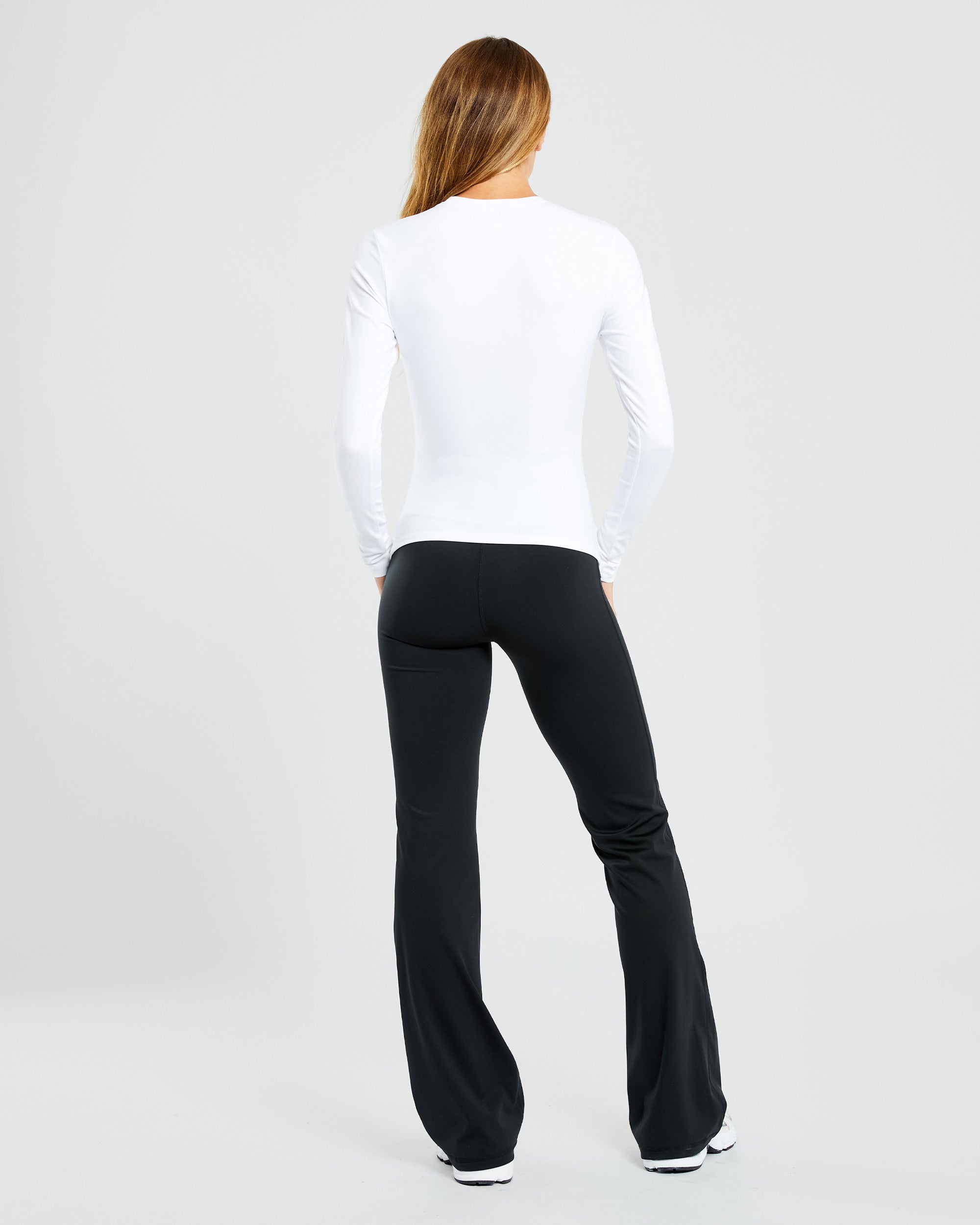 Sculpt Long Sleeve Top - White