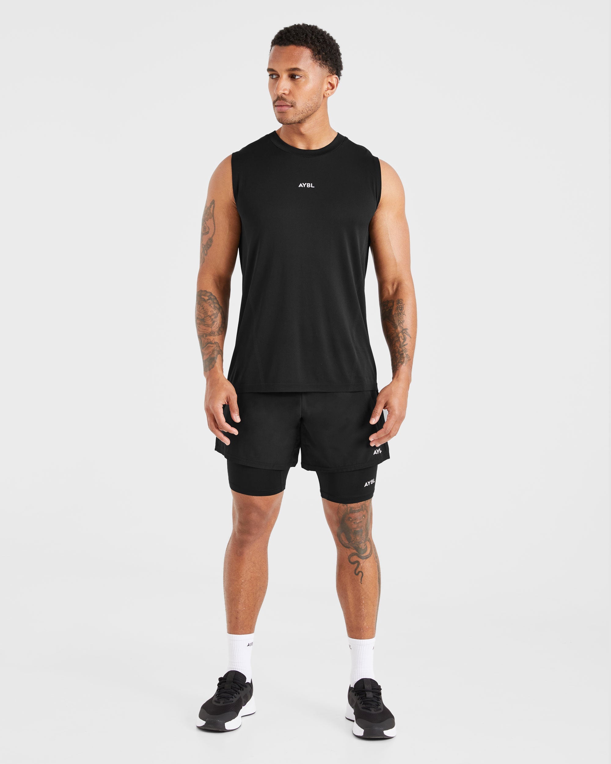 Essential Base Layer Shorts - Black