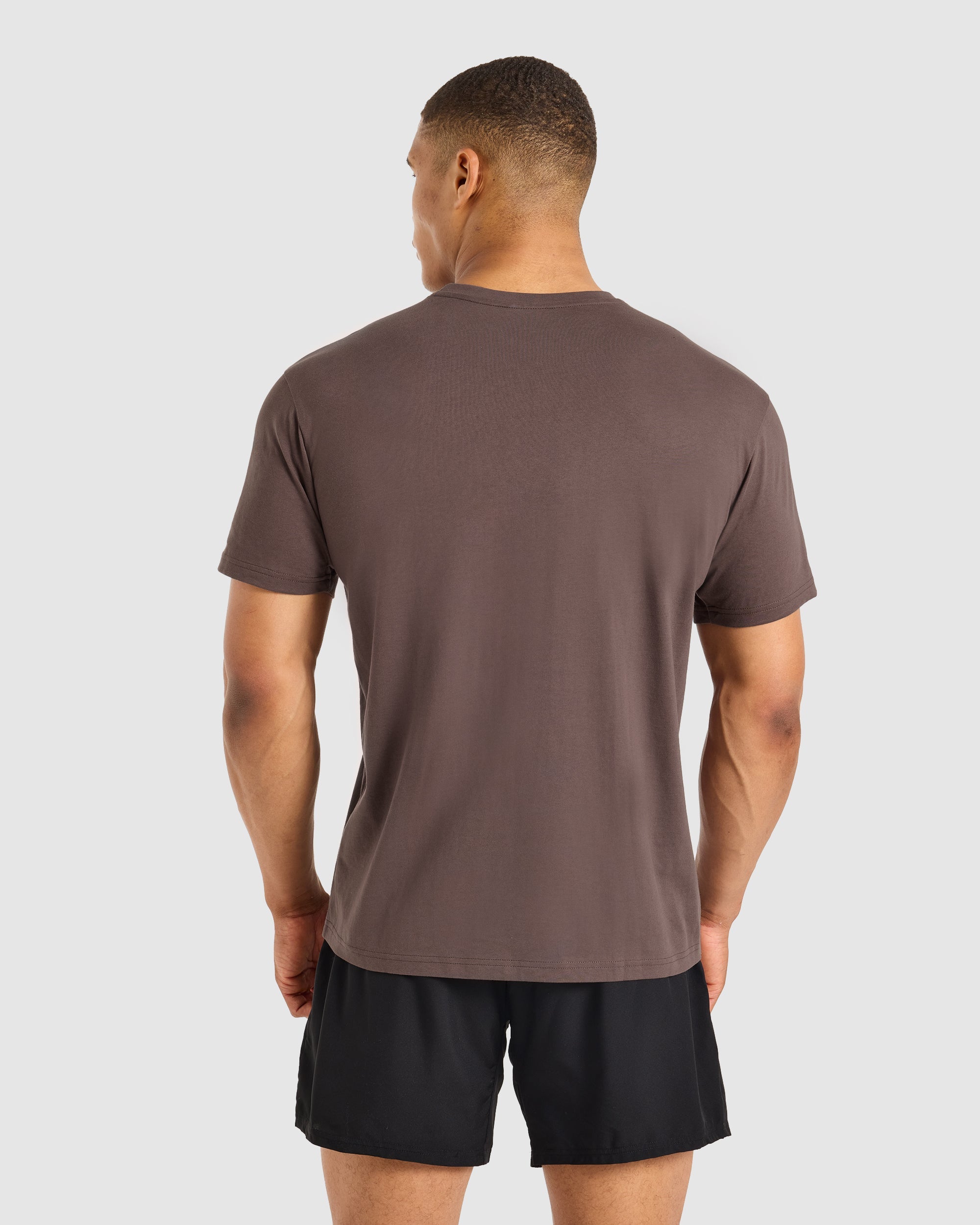Essential T Shirt - Deep Brown