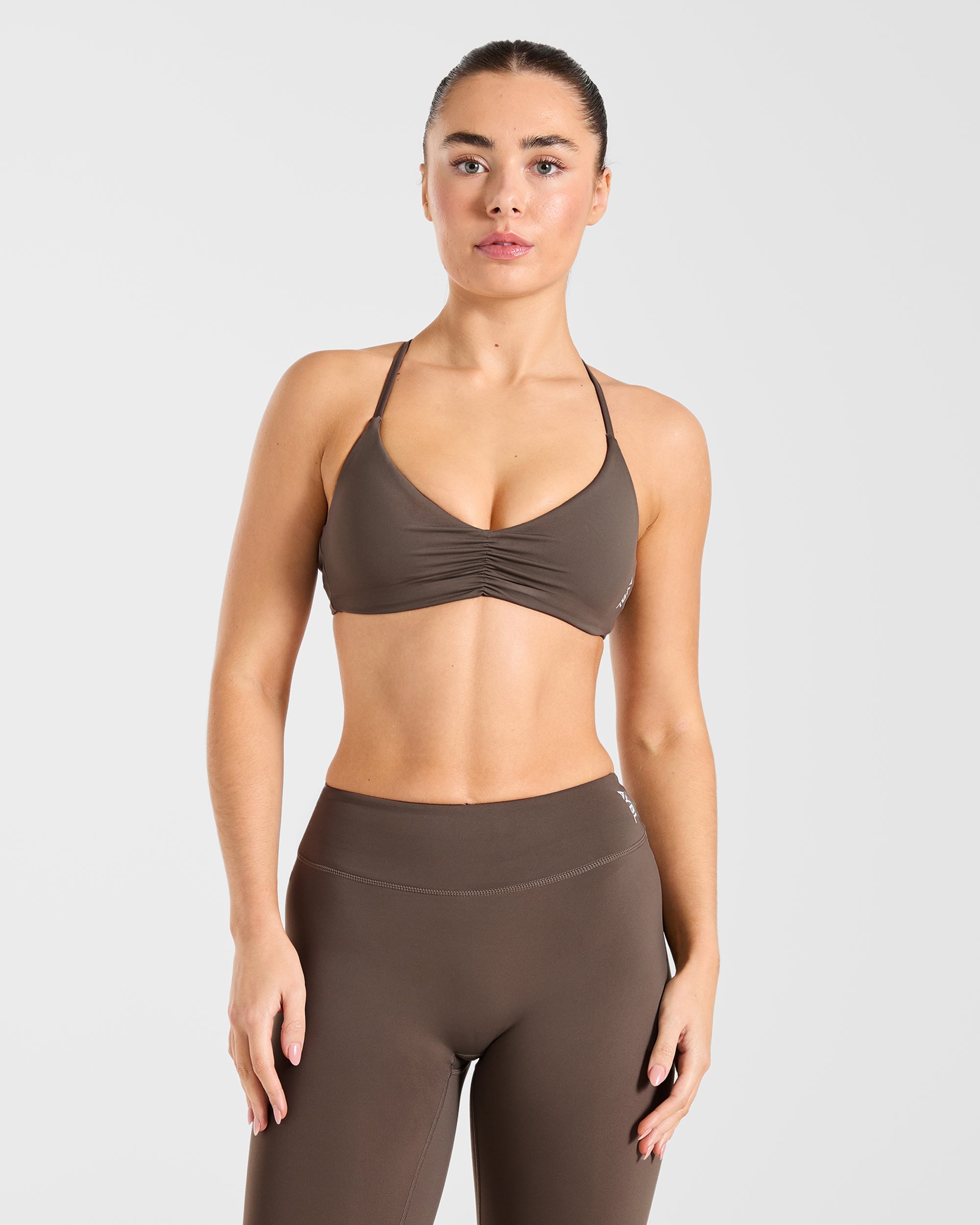 Physique Sports Bra - Brown
