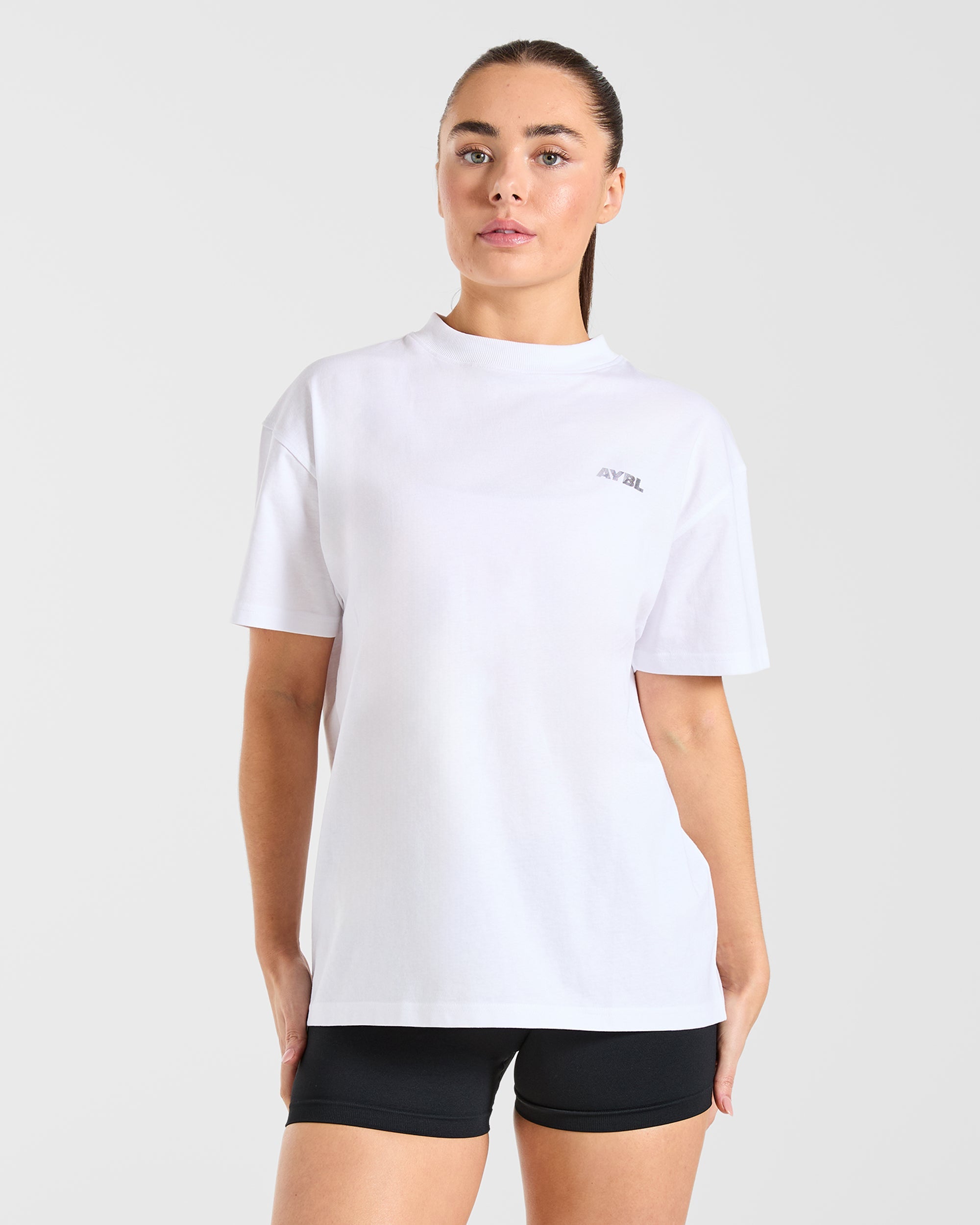 Athletics Department Oversized T Shirt - White