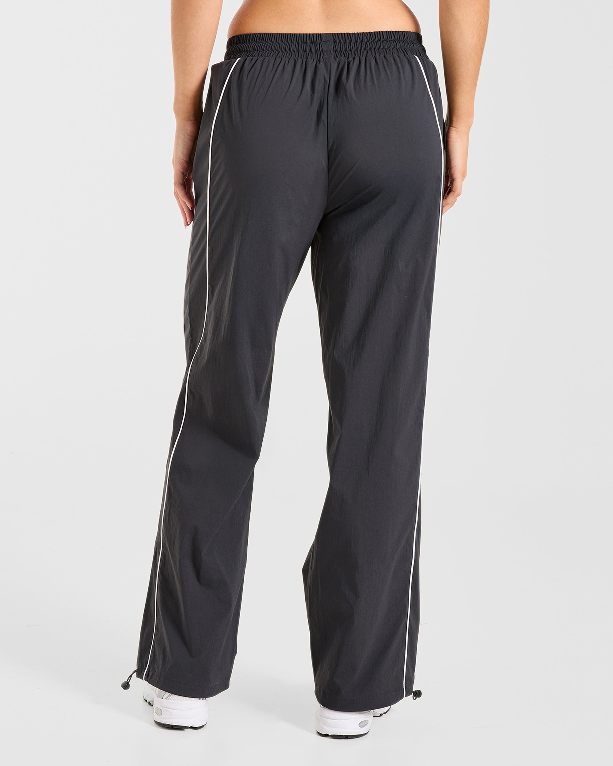 Retro Track Joggers - Black