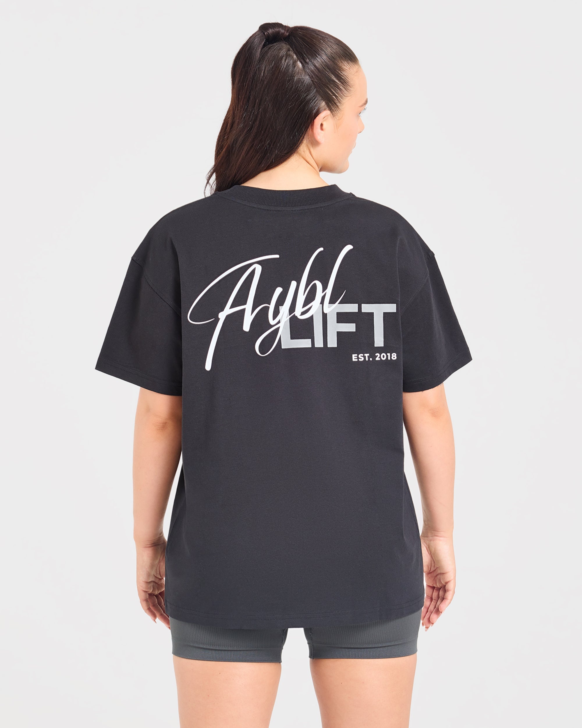 Lift Graphic 2.0 Oversized T Shirt - Black