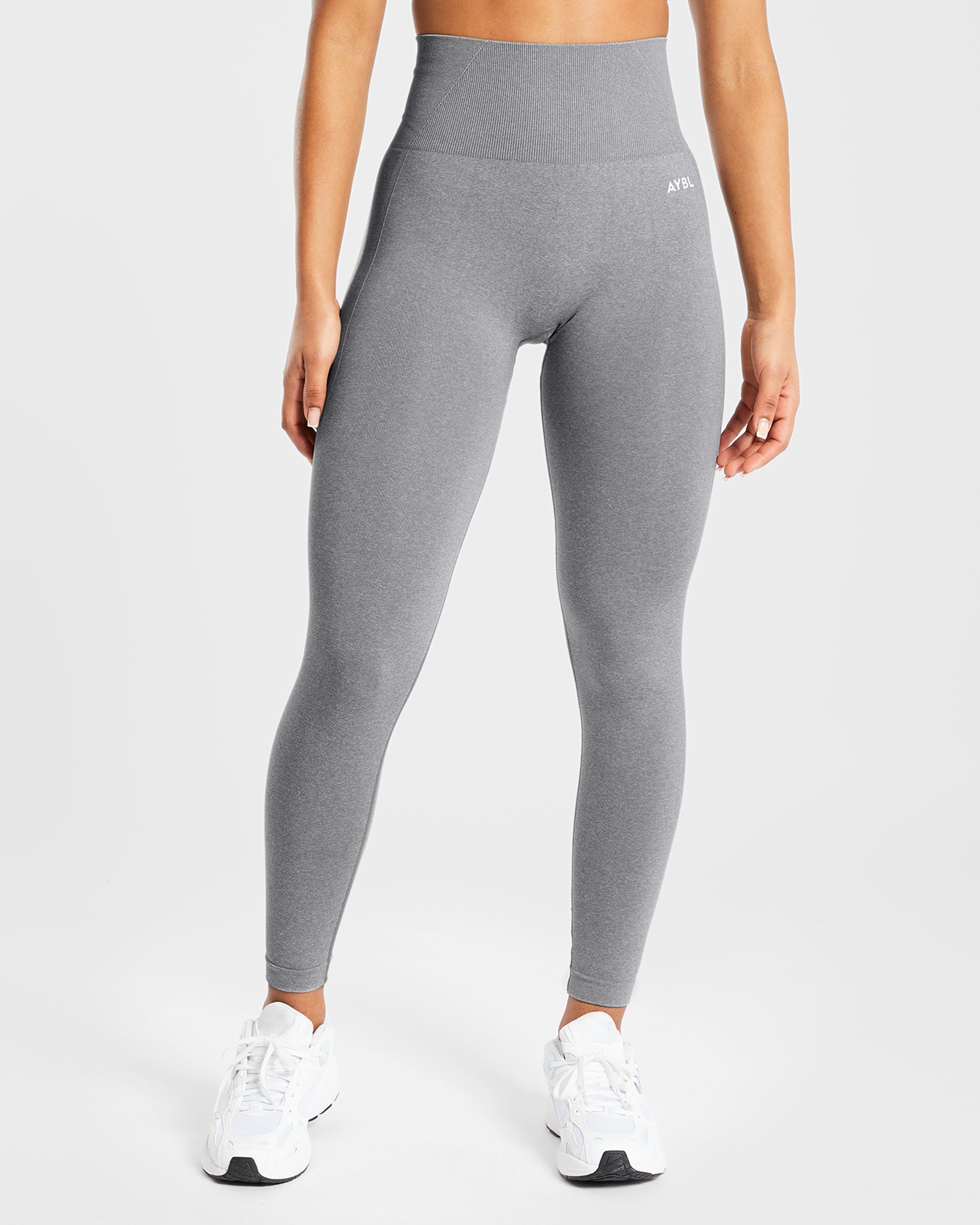 Empower Seamless Leggings Grey Marl - Main Image