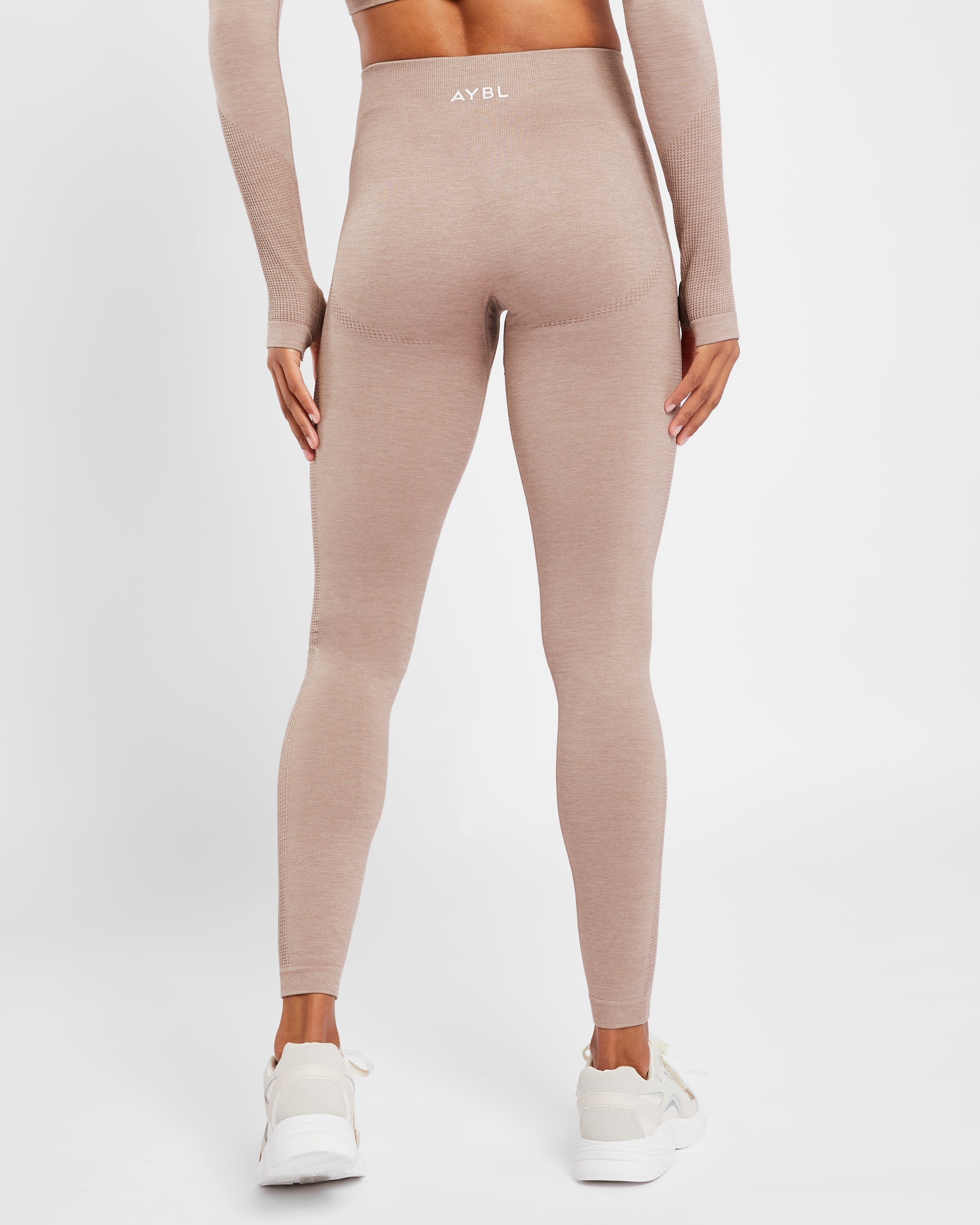 Revive Seamless Leggings - Warm Taupe Marl