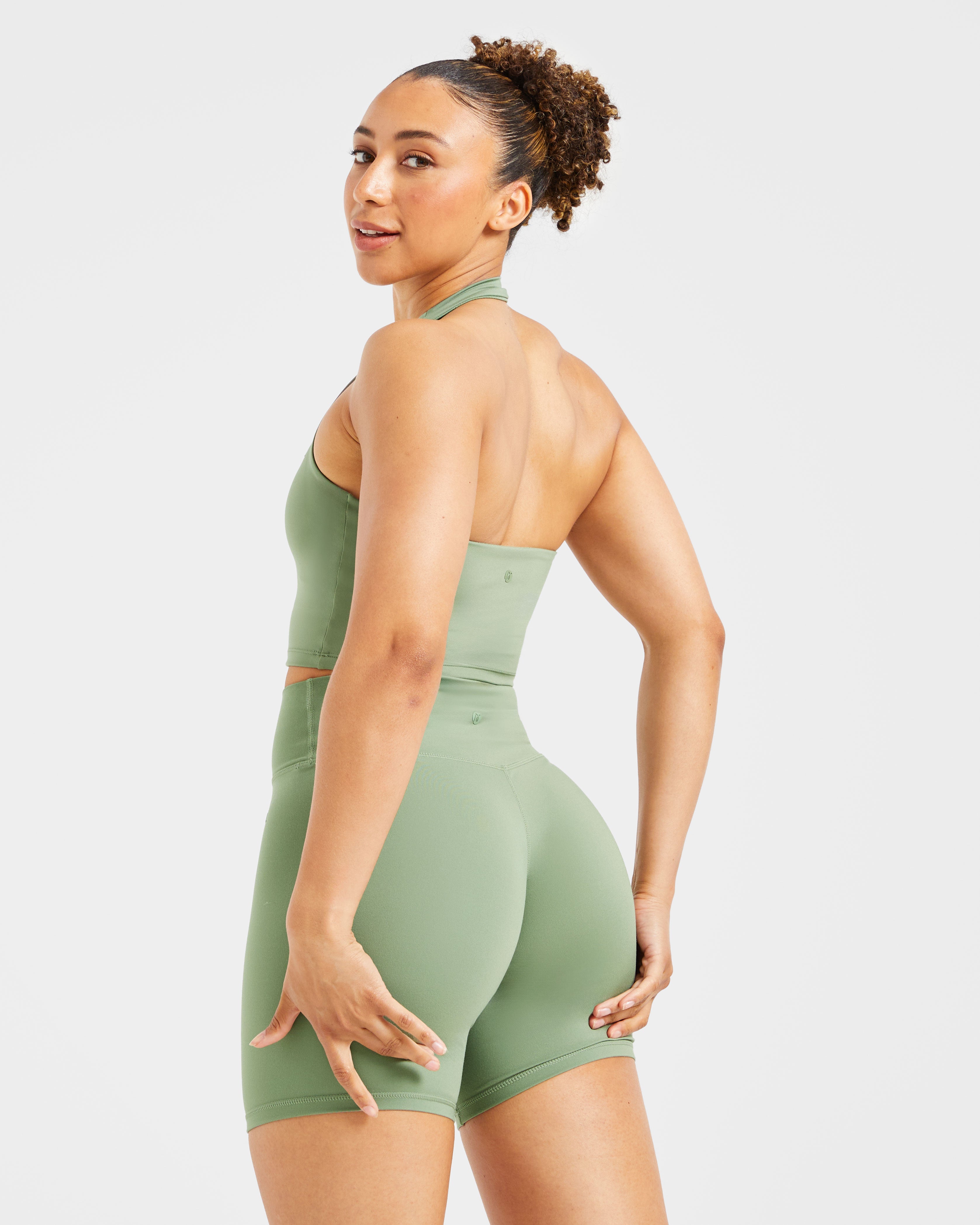 Staple Cycling Shorts - Olive Green