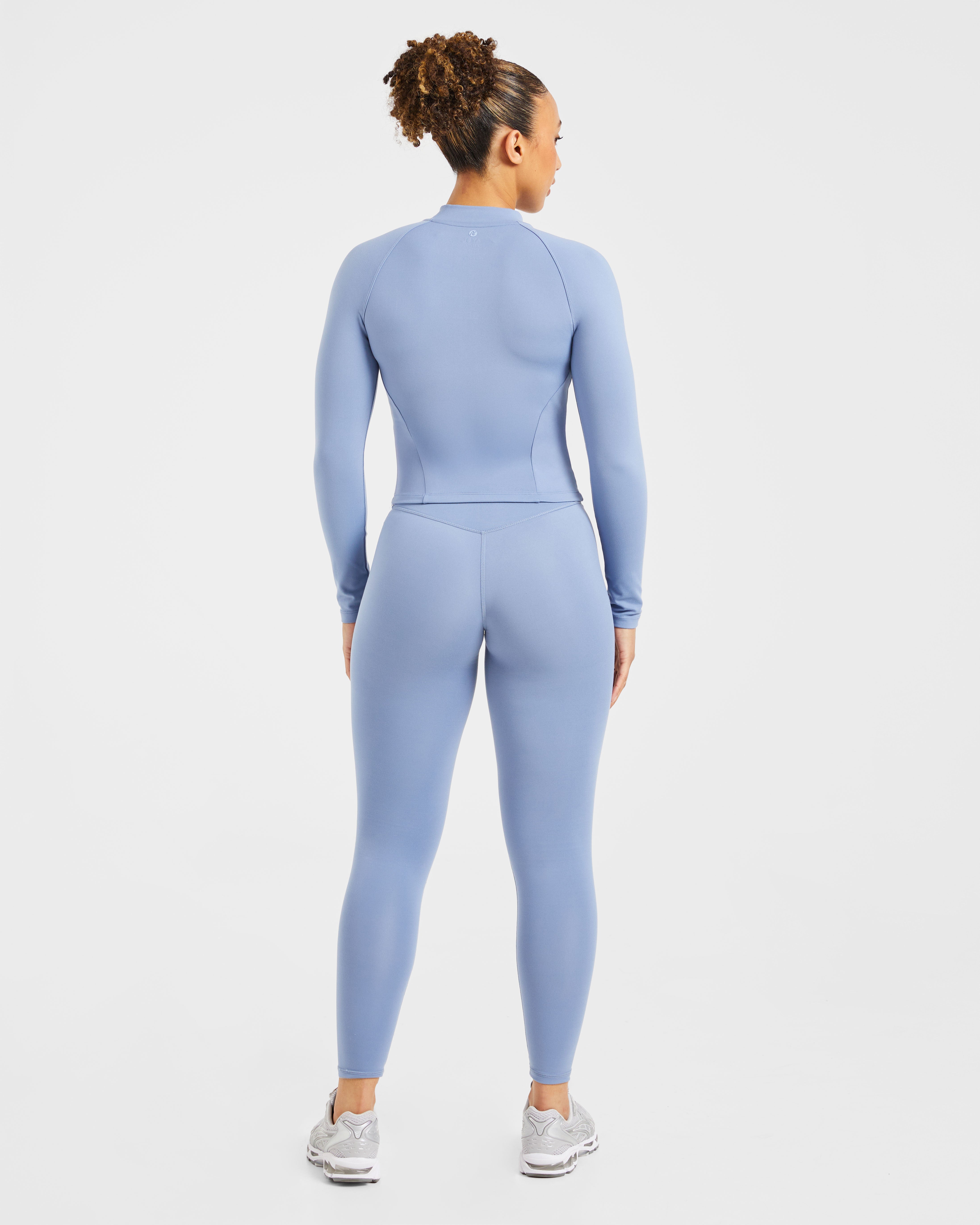 Staple Zip Jacket - Slate Blue