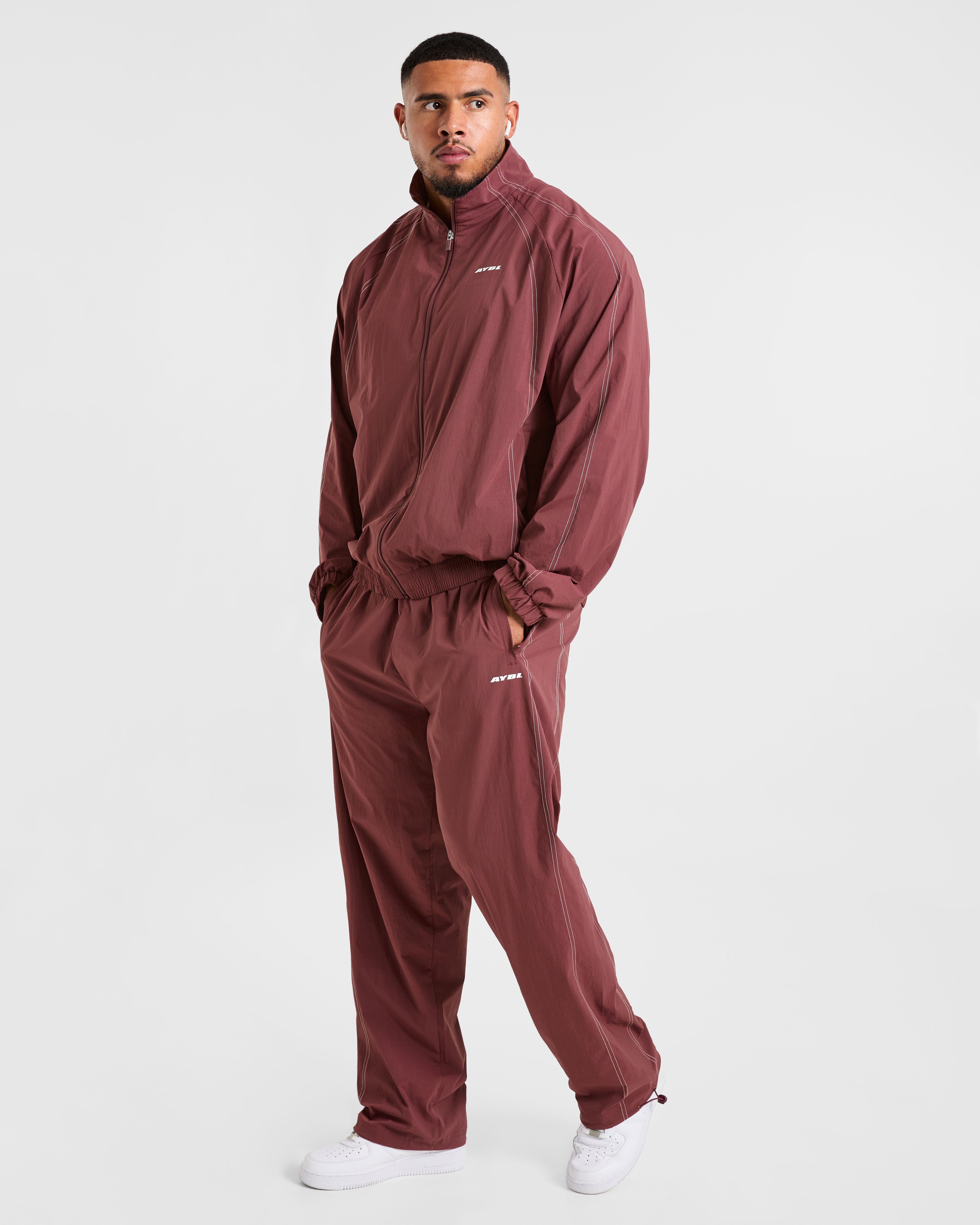 Restore Track Joggers - Paver Red