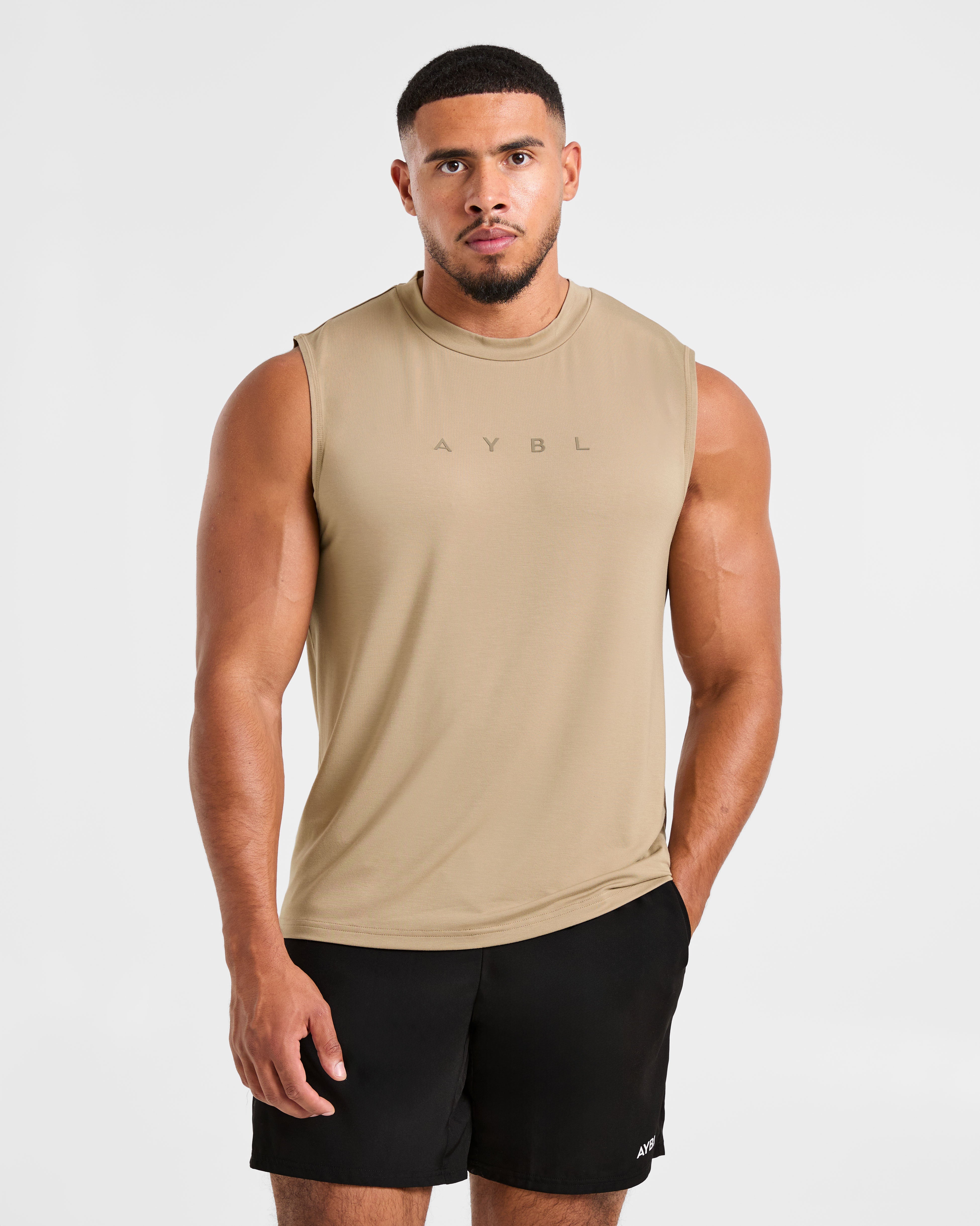 Reinforce Training Tank - Tawny Brown
