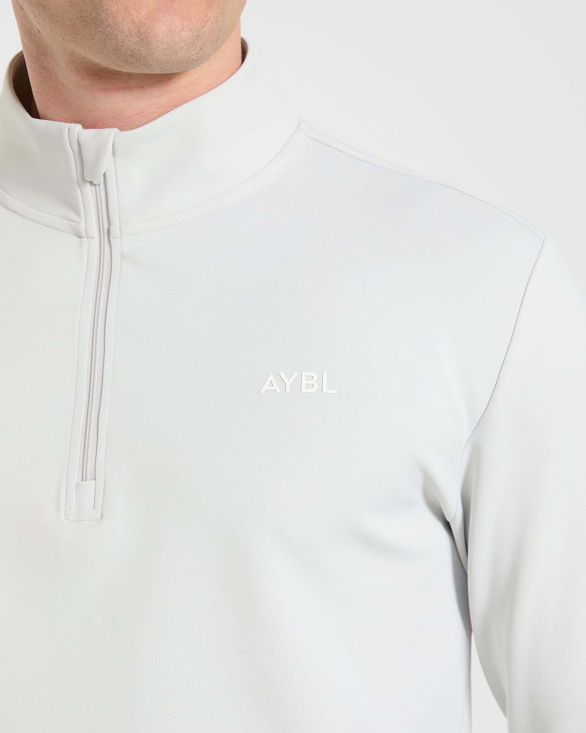 Precision 1/4 Zip Pullover - Ice Grey