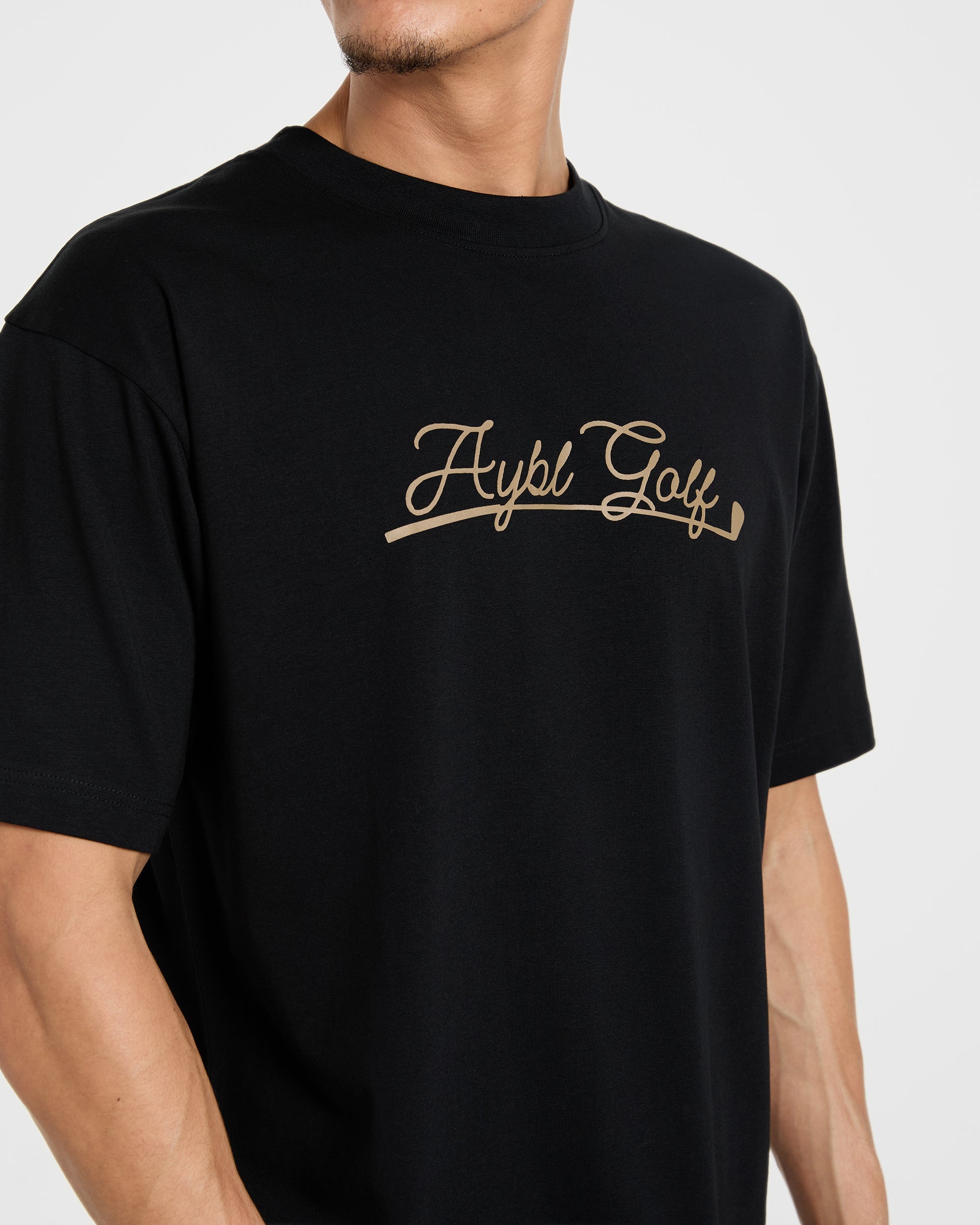 Golf Club T Shirt - Black