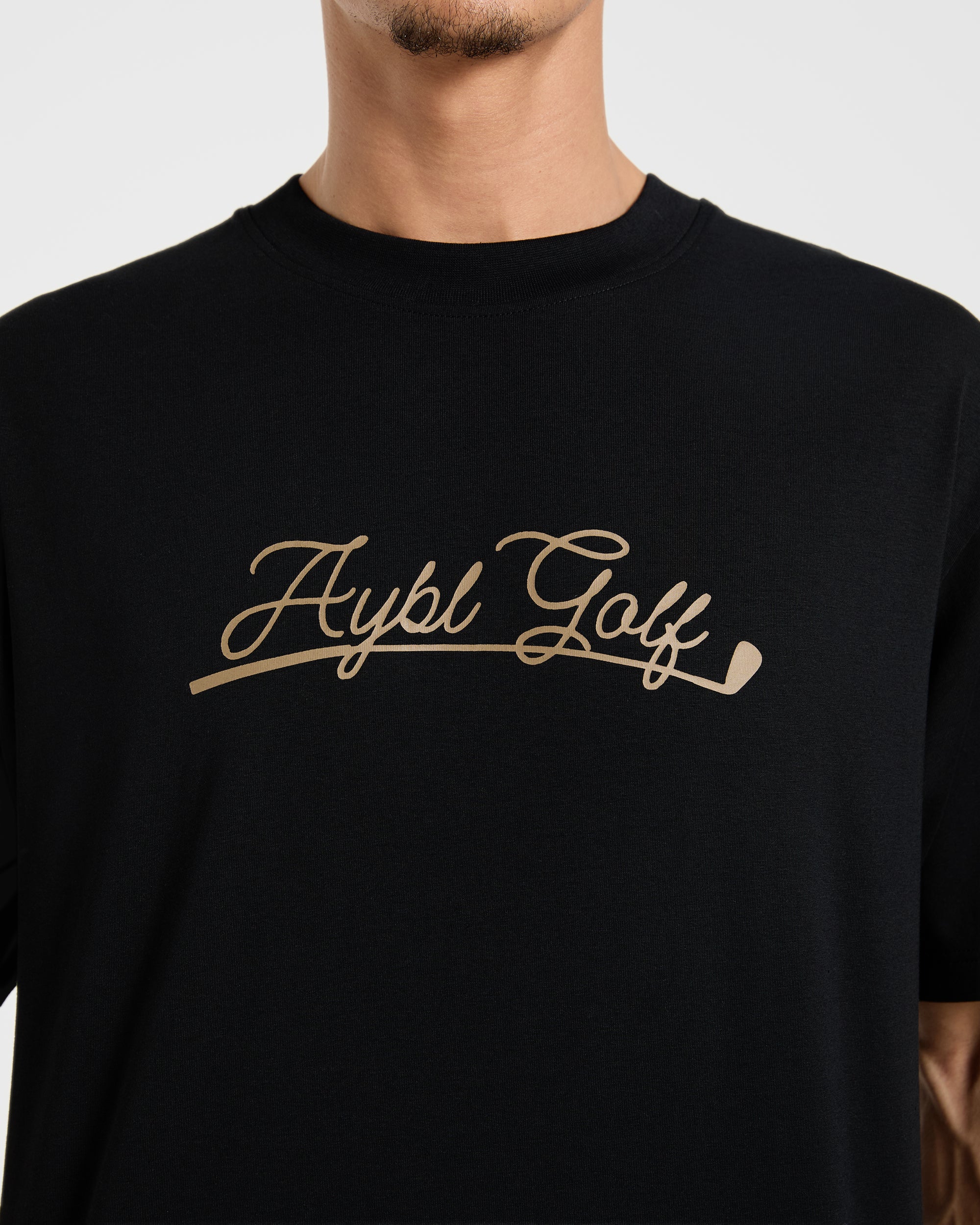 Golf Club T Shirt - Black
