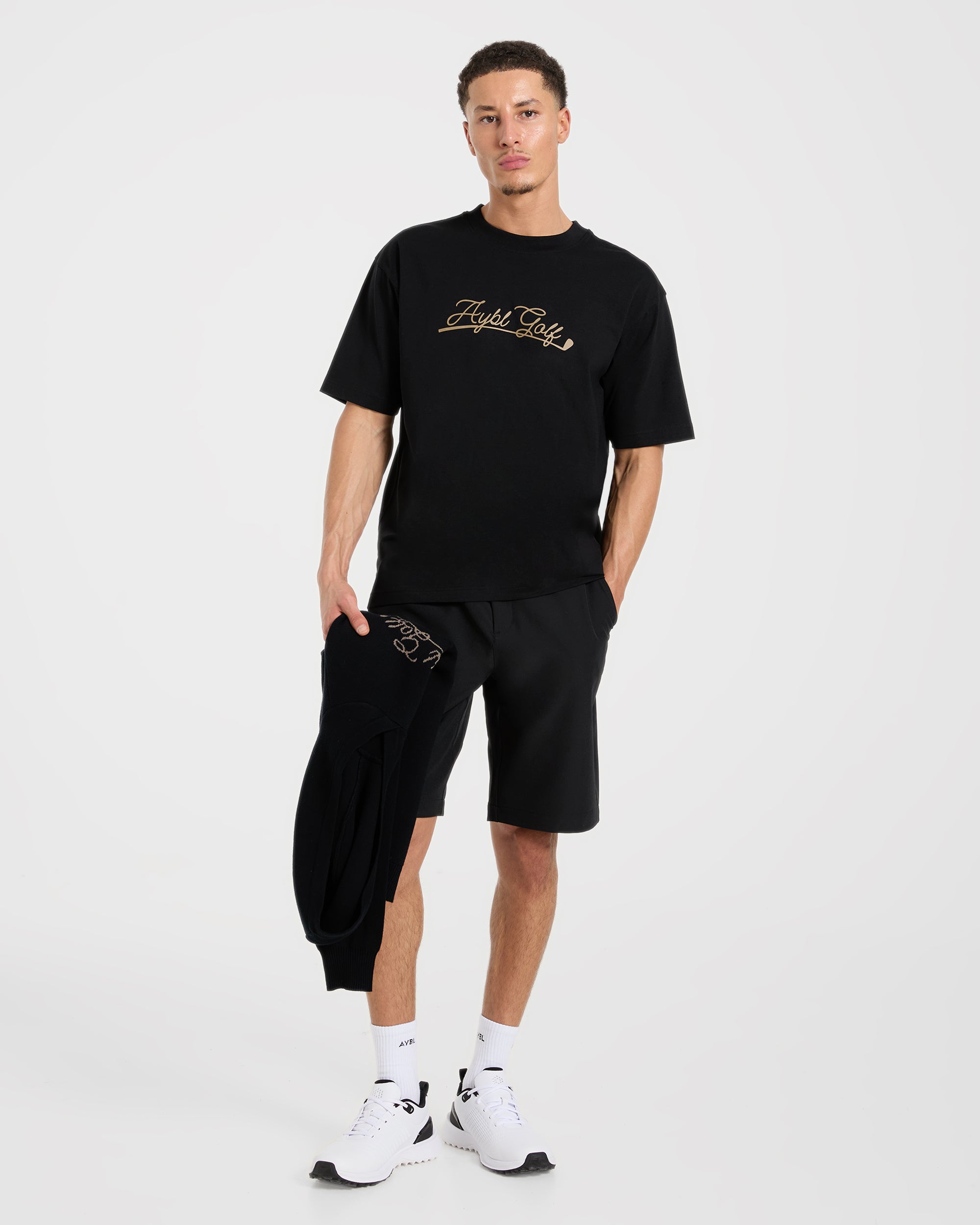 Golf Club T Shirt - Black