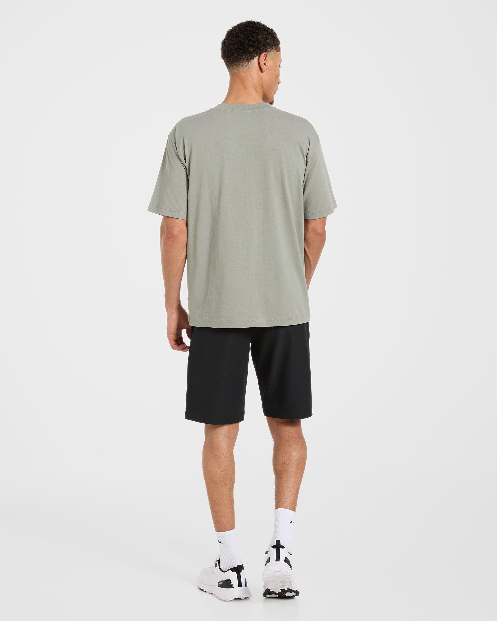 AYBL Golf T Shirt - Washed Olive
