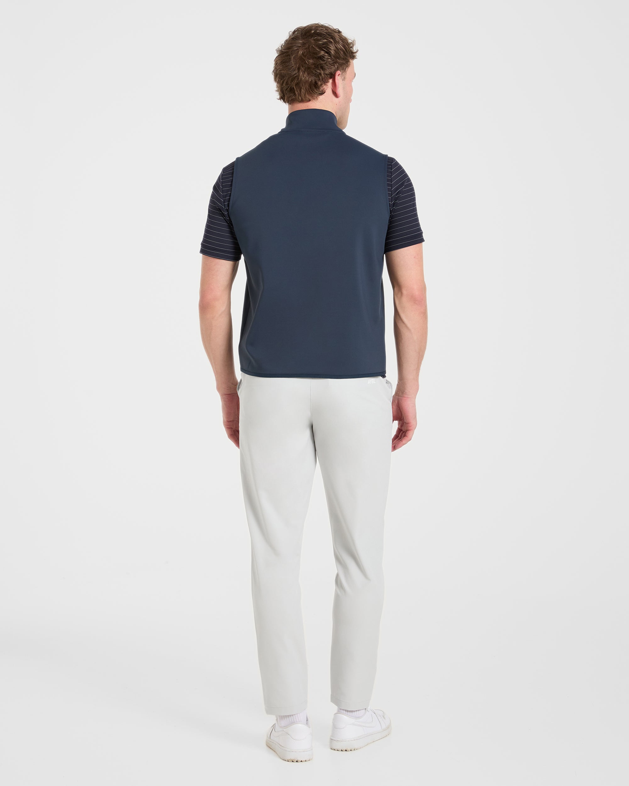 Precision 1/4 Zip Vest - Navy Blue