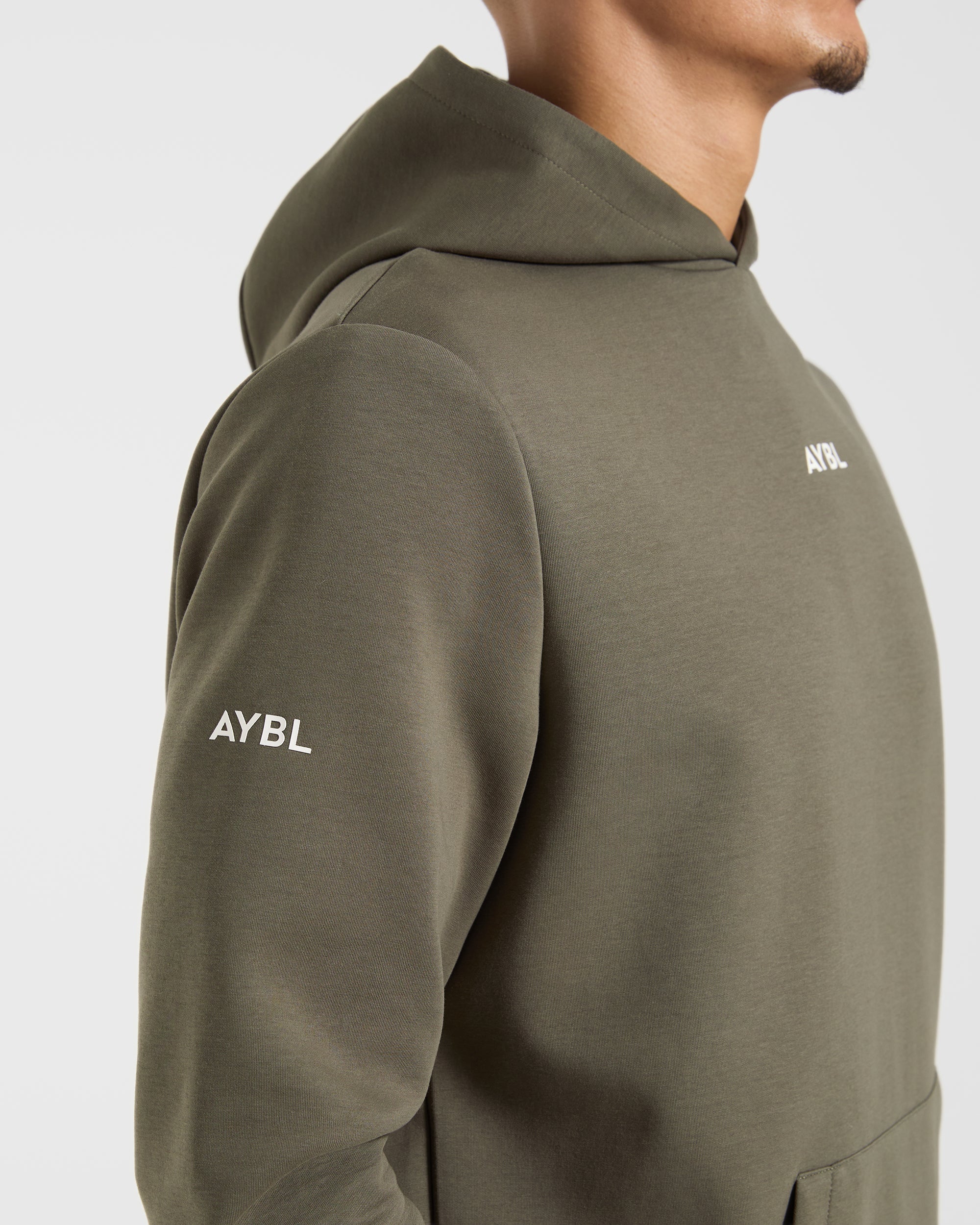 Performance Hoodie - Muted Olive