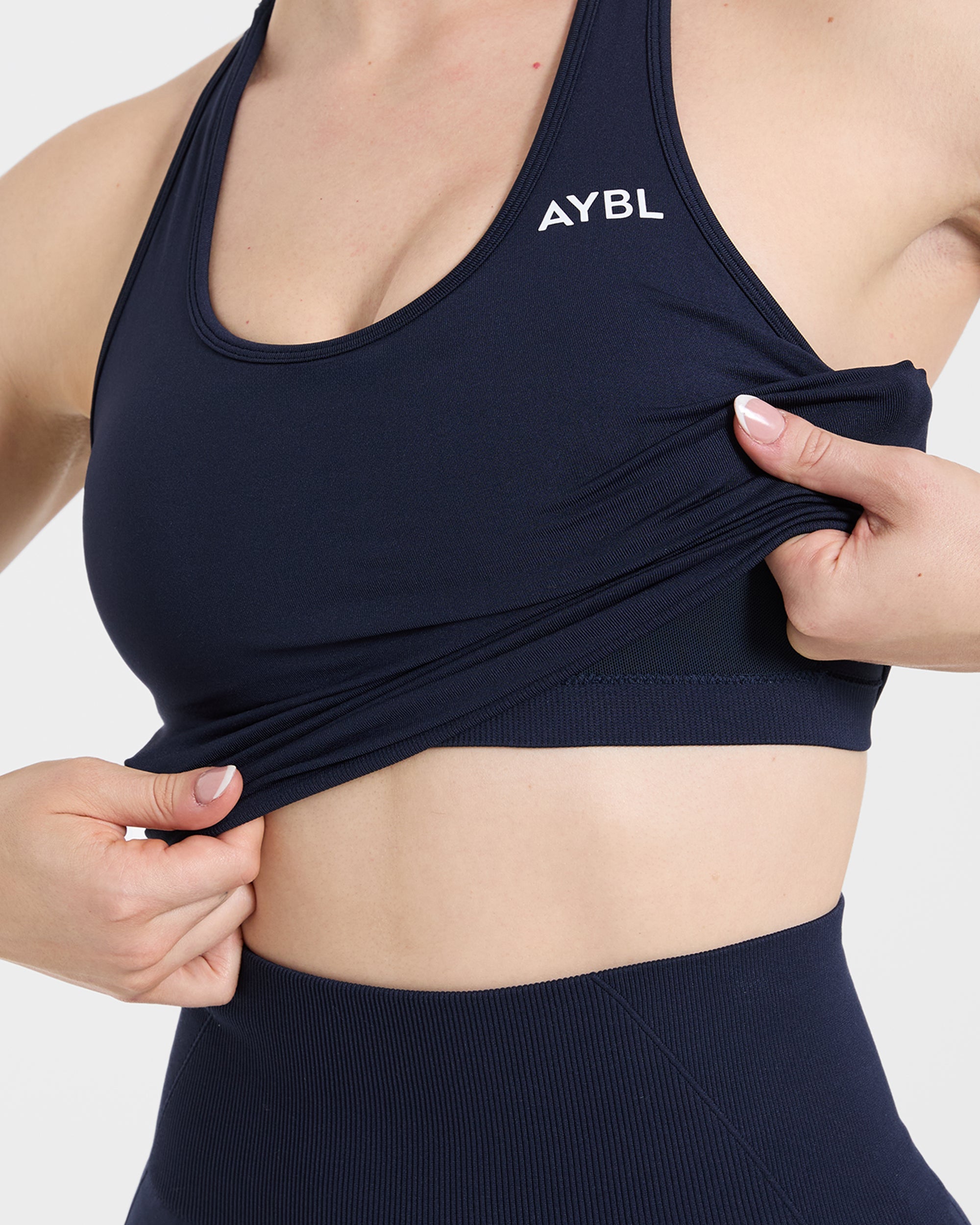 Empower Seamless Tank Top - Navy