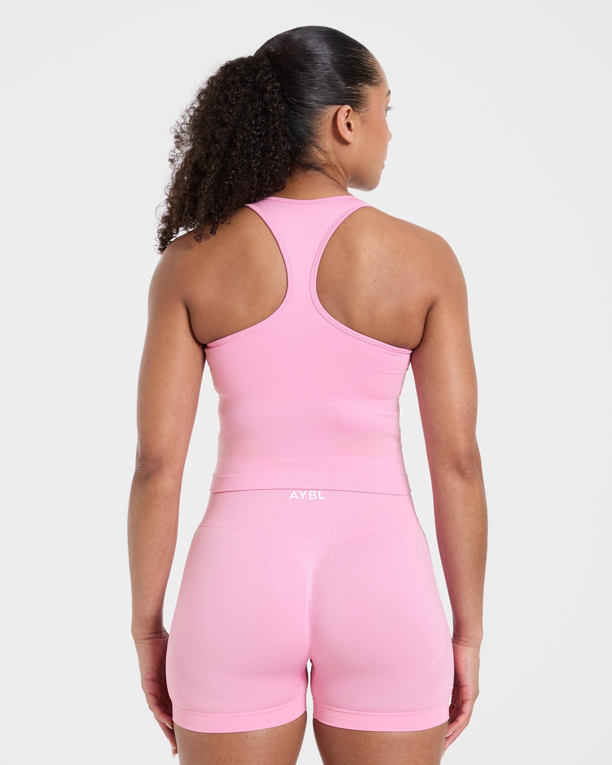 Empower Seamless Tank Top - Baby Pink