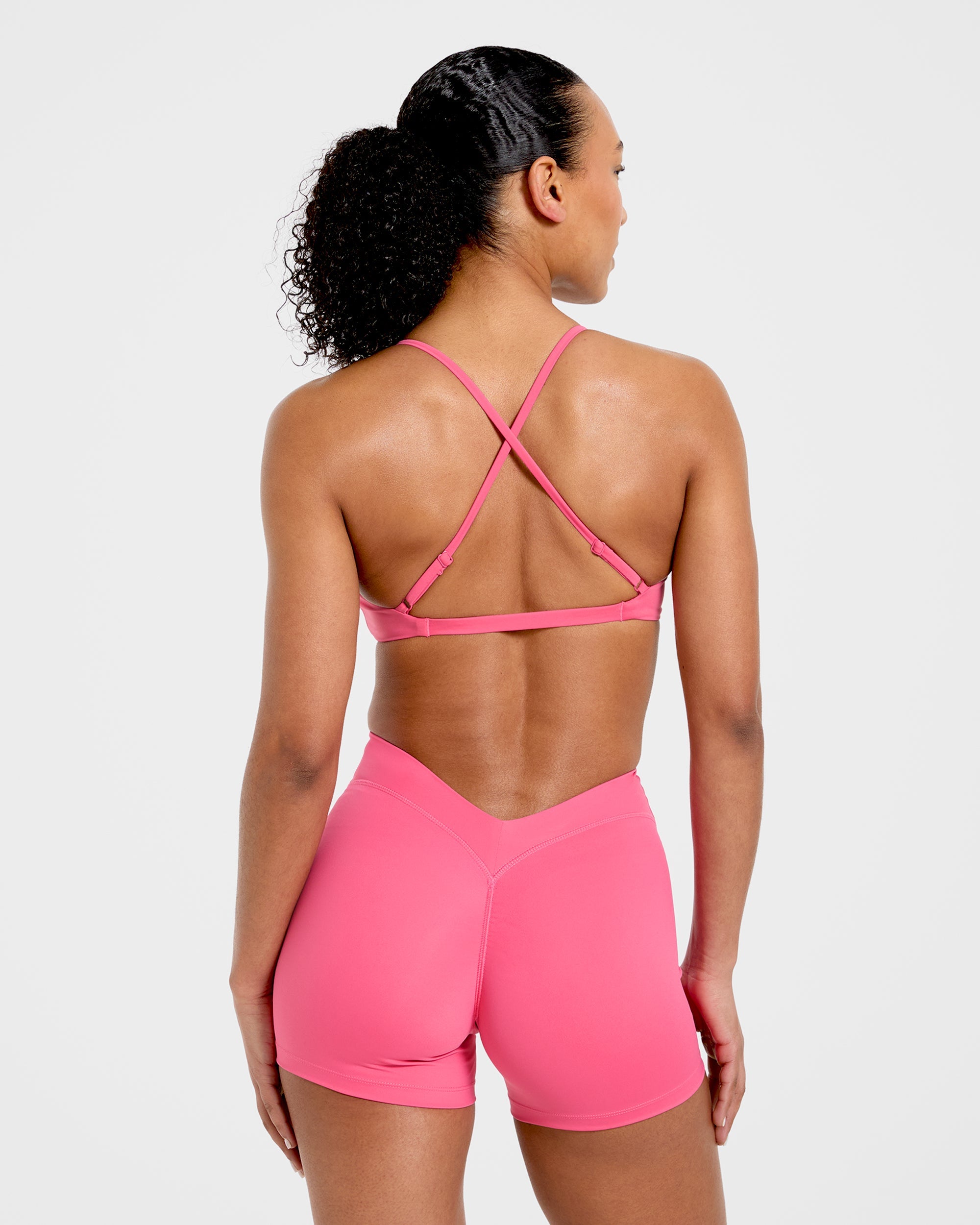 Physique Sports Bra - Roseberry Pink