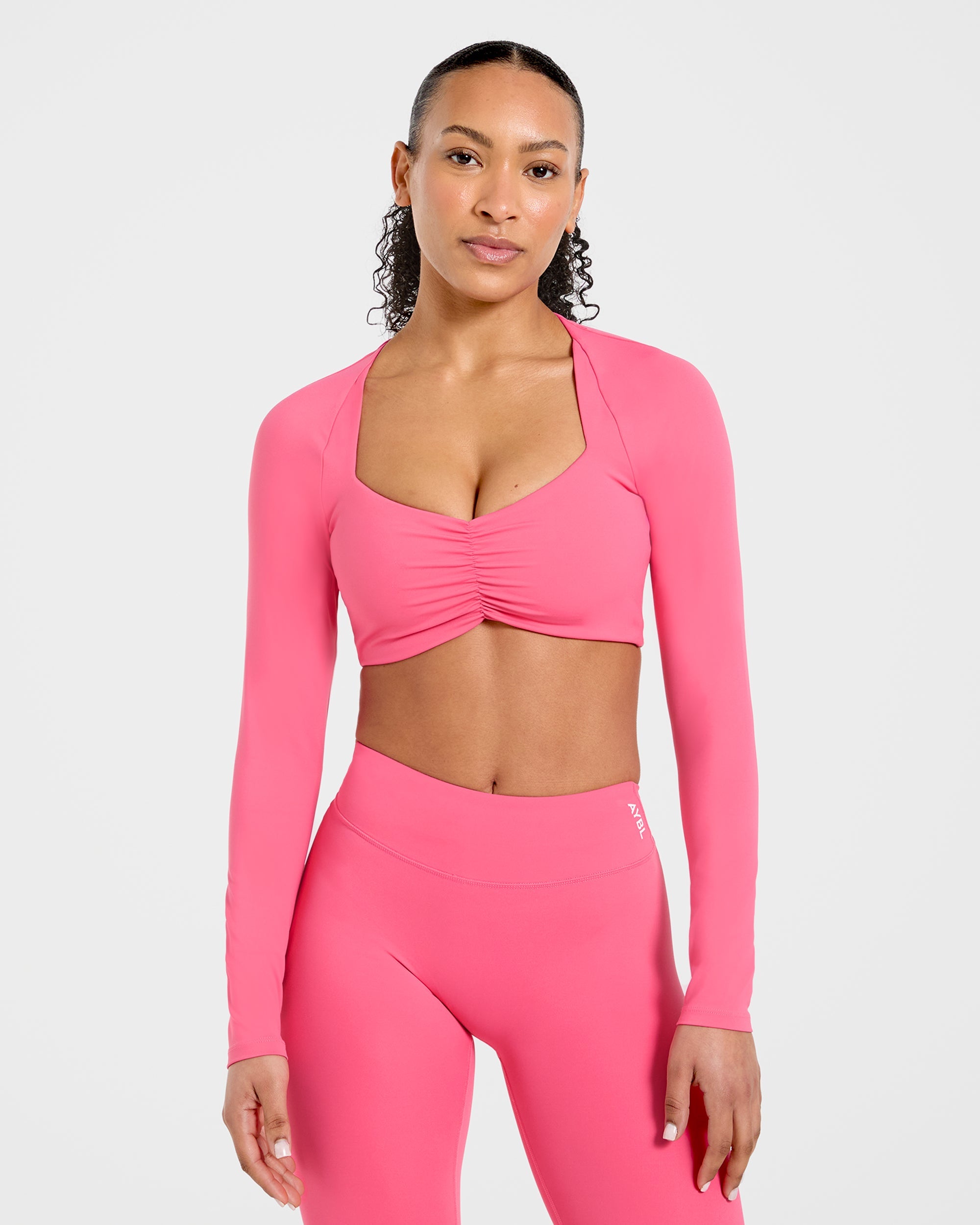 Long Sleeve Crop Tops