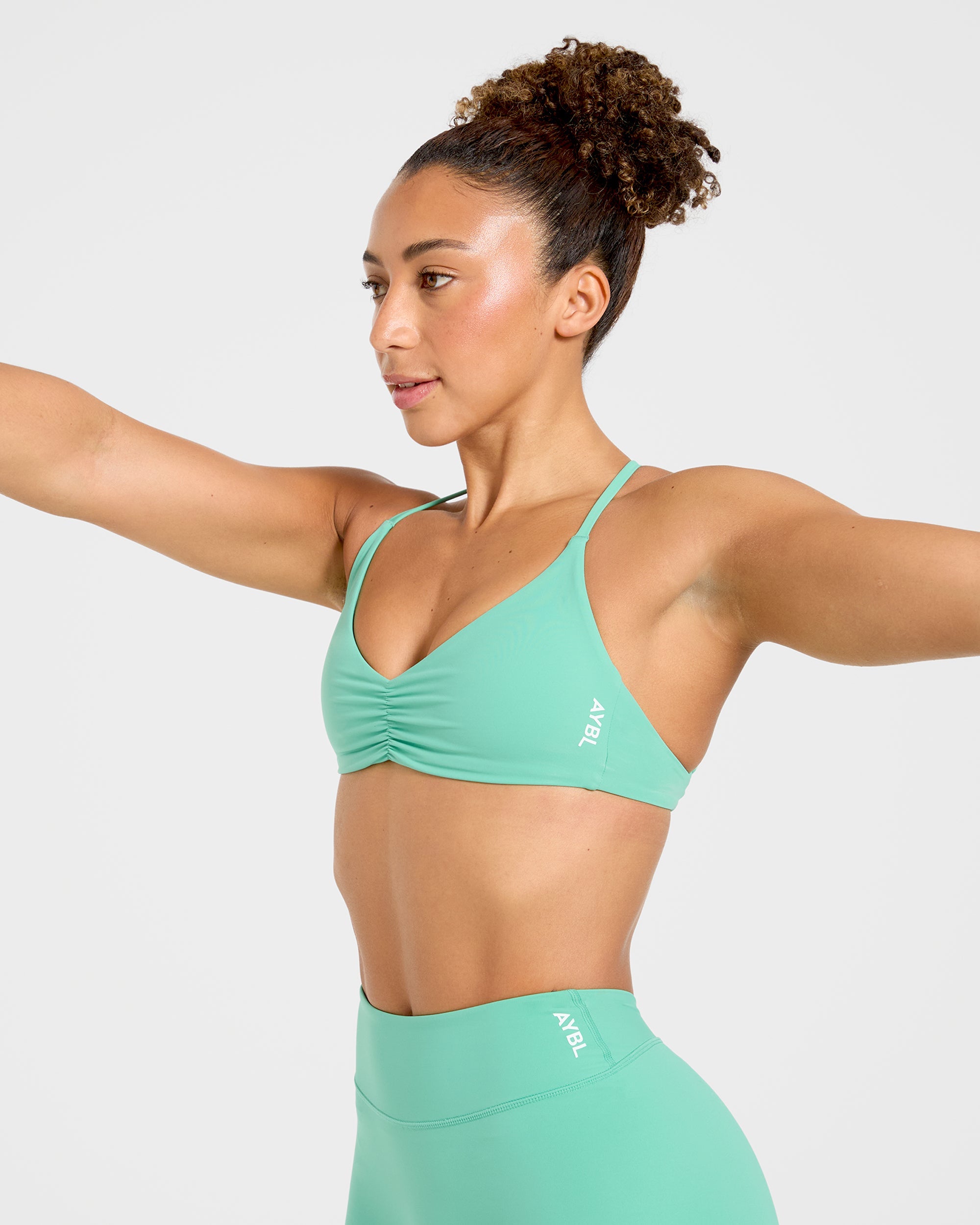 Physique Sports Bra - Summer Green