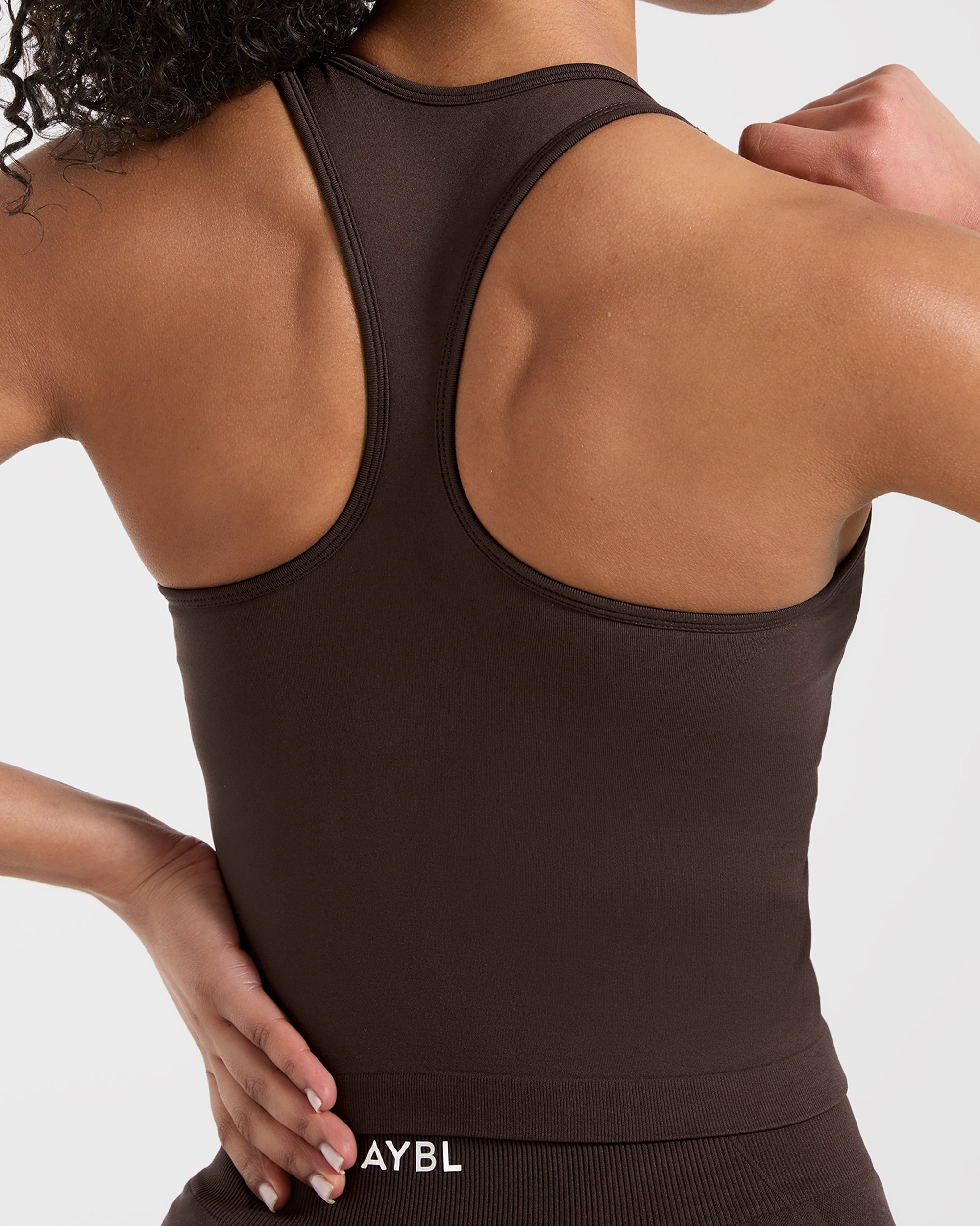 Empower Seamless Tank Top - Cocoa Brown