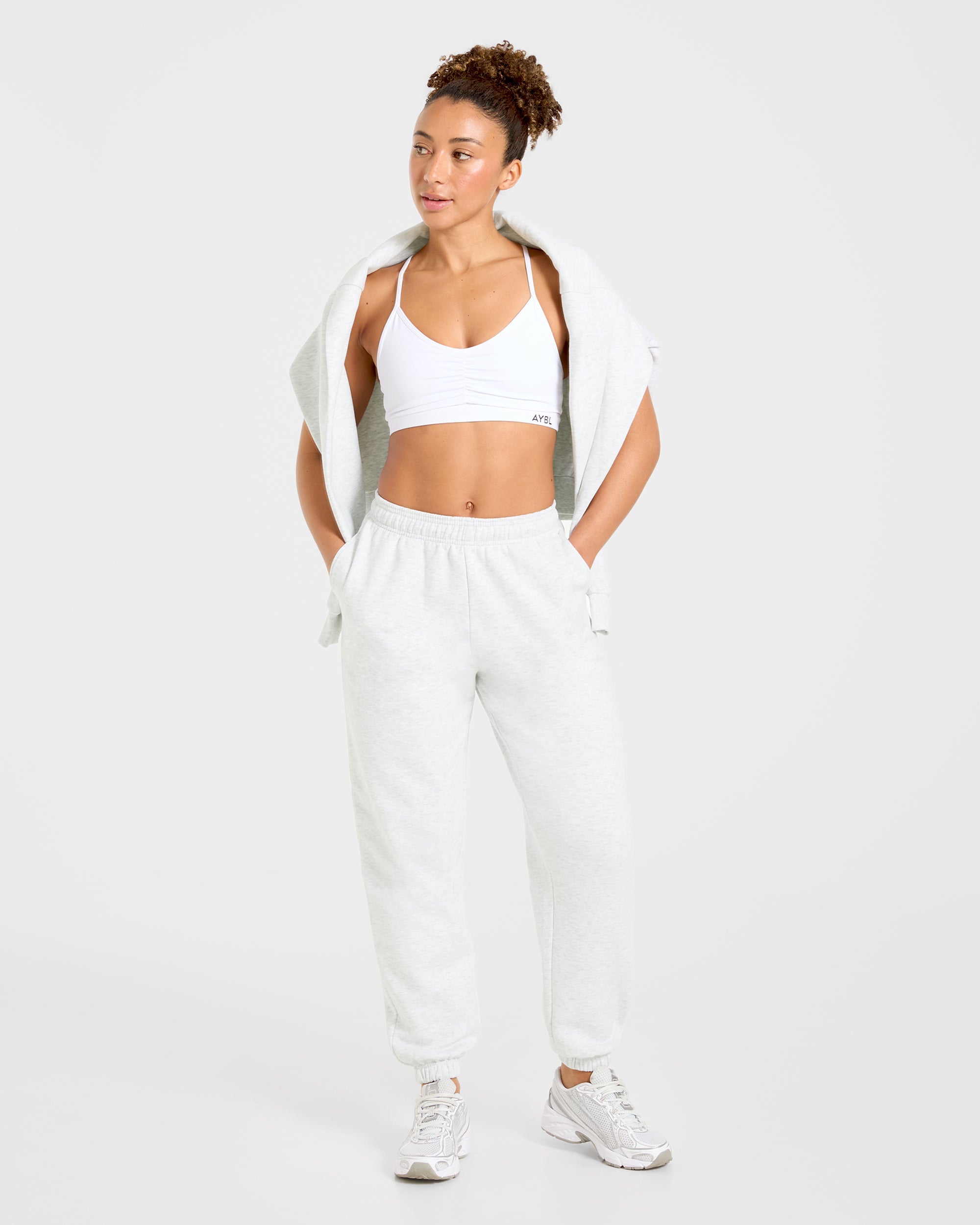 Lifestyle Oversized Joggers - Heather Grey