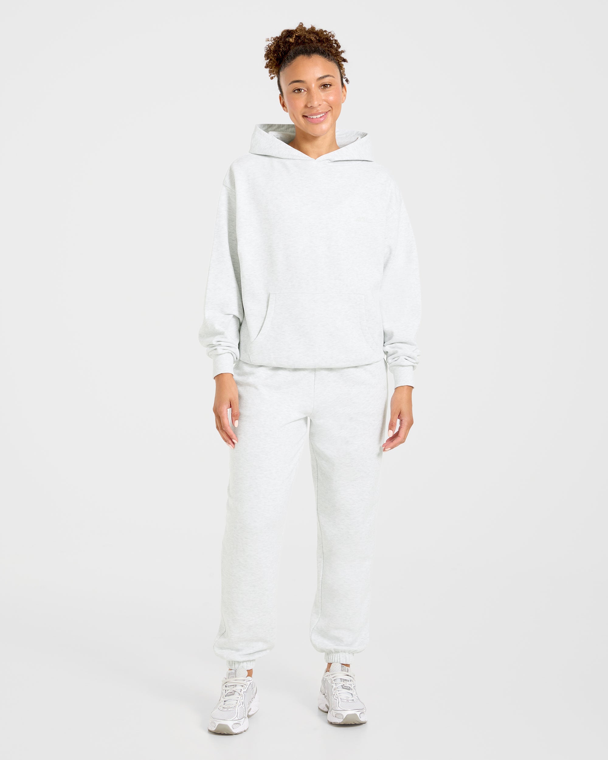 Lifestyle Oversized Joggers - Heather Grey