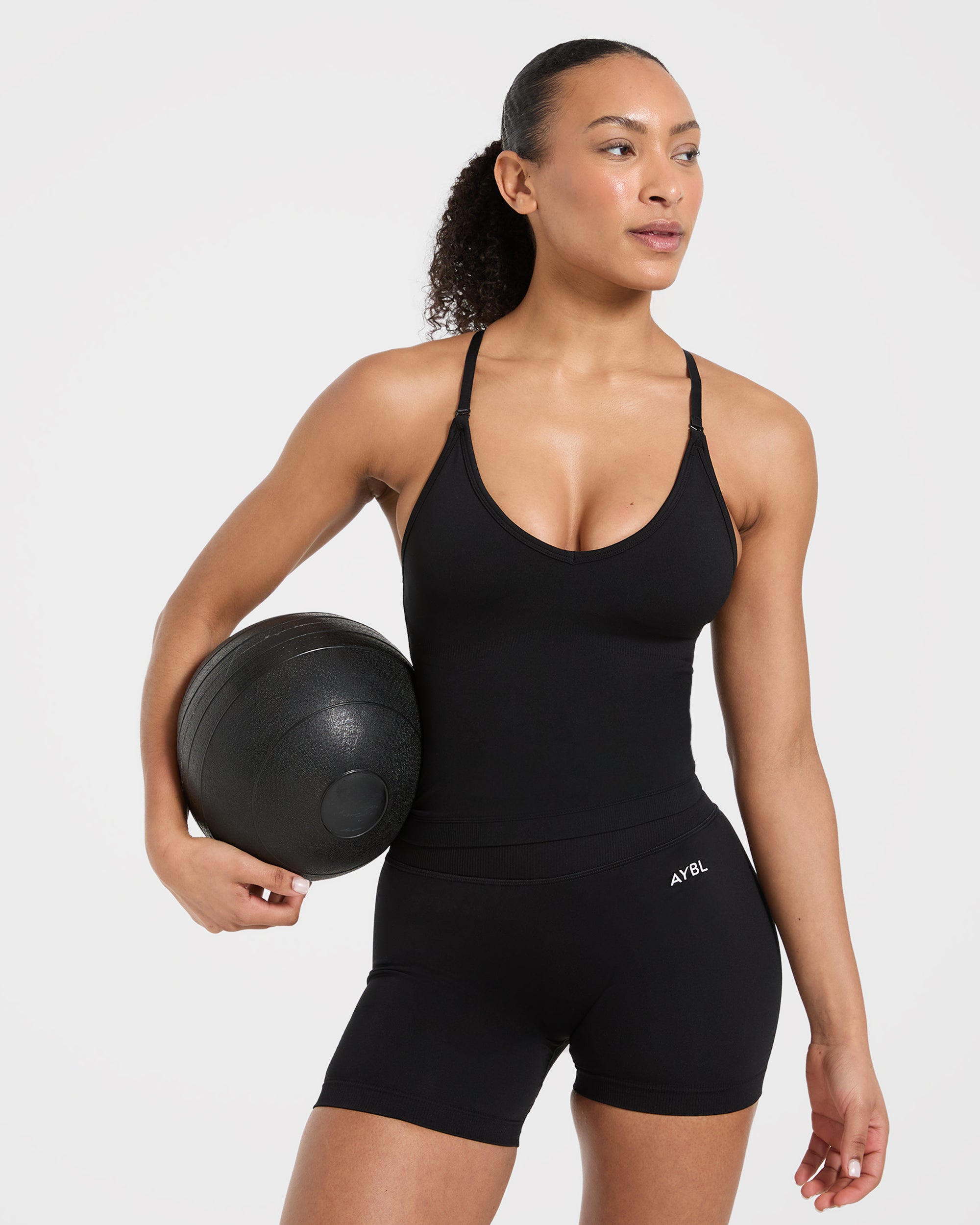 Adapt Seamless Tank Top - Black