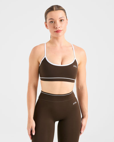 Form Sports Bra - Coffee Bean