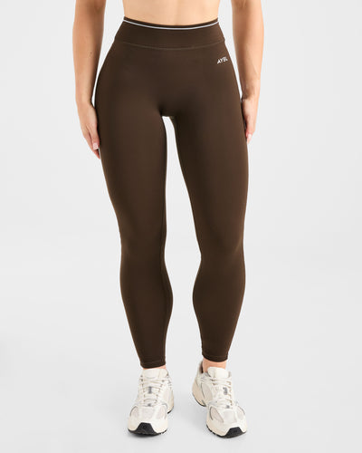 Form Leggings - Coffee Bean