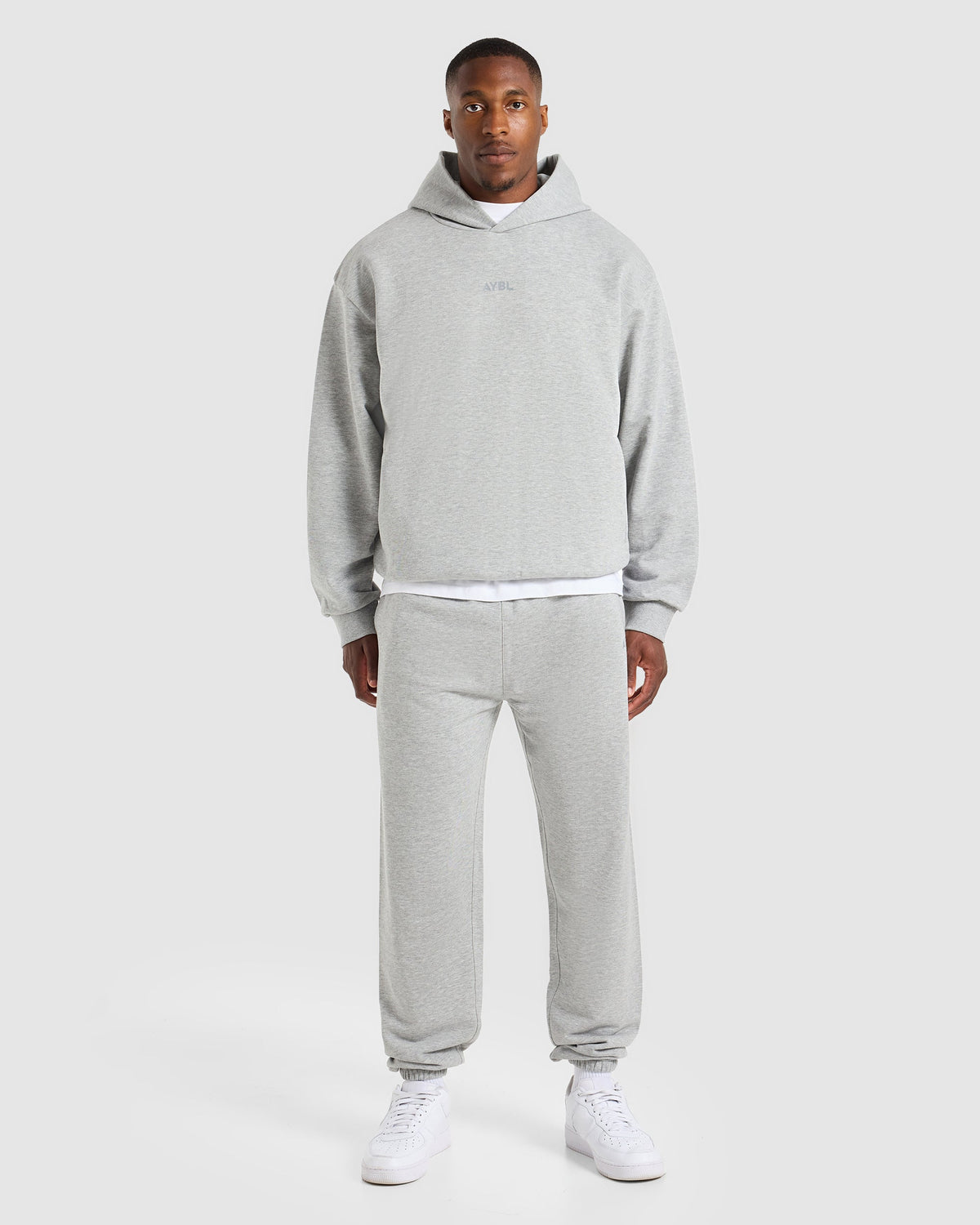 Craft Oversized Joggers - Mid Marl Grey