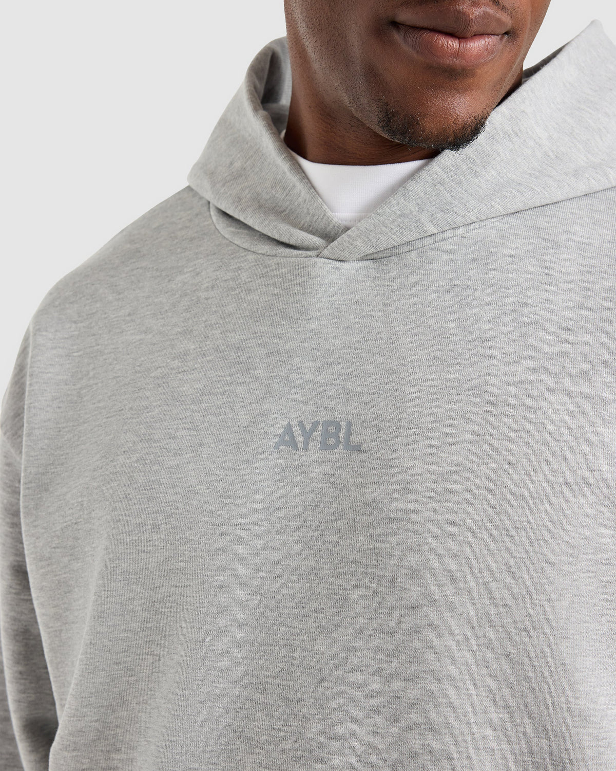 Craft Oversized Hoodie - Mid Marl Grey